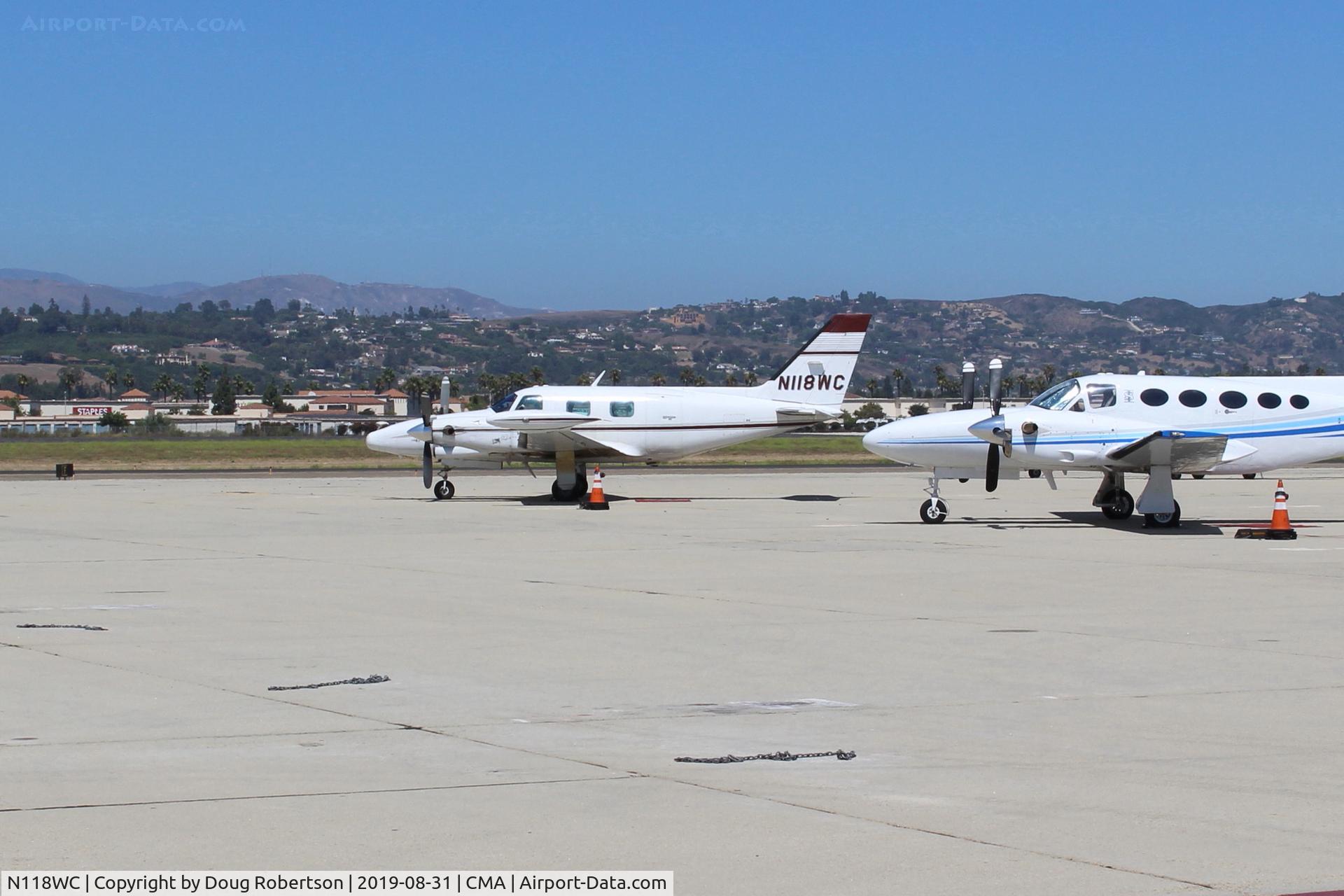 N118WC, 1979 Piper PA-31T C/N 31T-8020020, 1979 Piper PA-31T-1 TURBO CHEYENNE, 2 P&W Canada PT6A-60A Turbo-Props, 1,050 Hp each