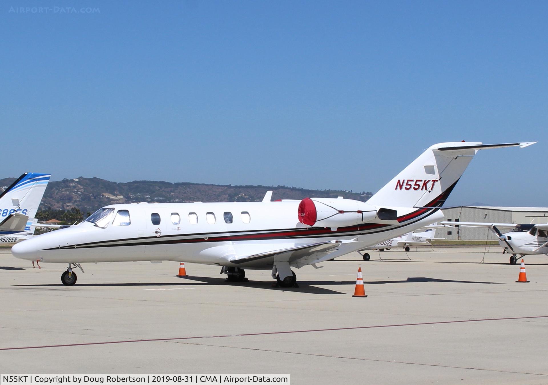 N55KT, 2002 Cessna 525A CitationJet CJ2 C/N 525A-0065, 2002 Cessna 525A CITATION JET CJ2, 2 Williams FJ44-2C turbofans flat rated at 2,400 lbs each, with thrust attenuators