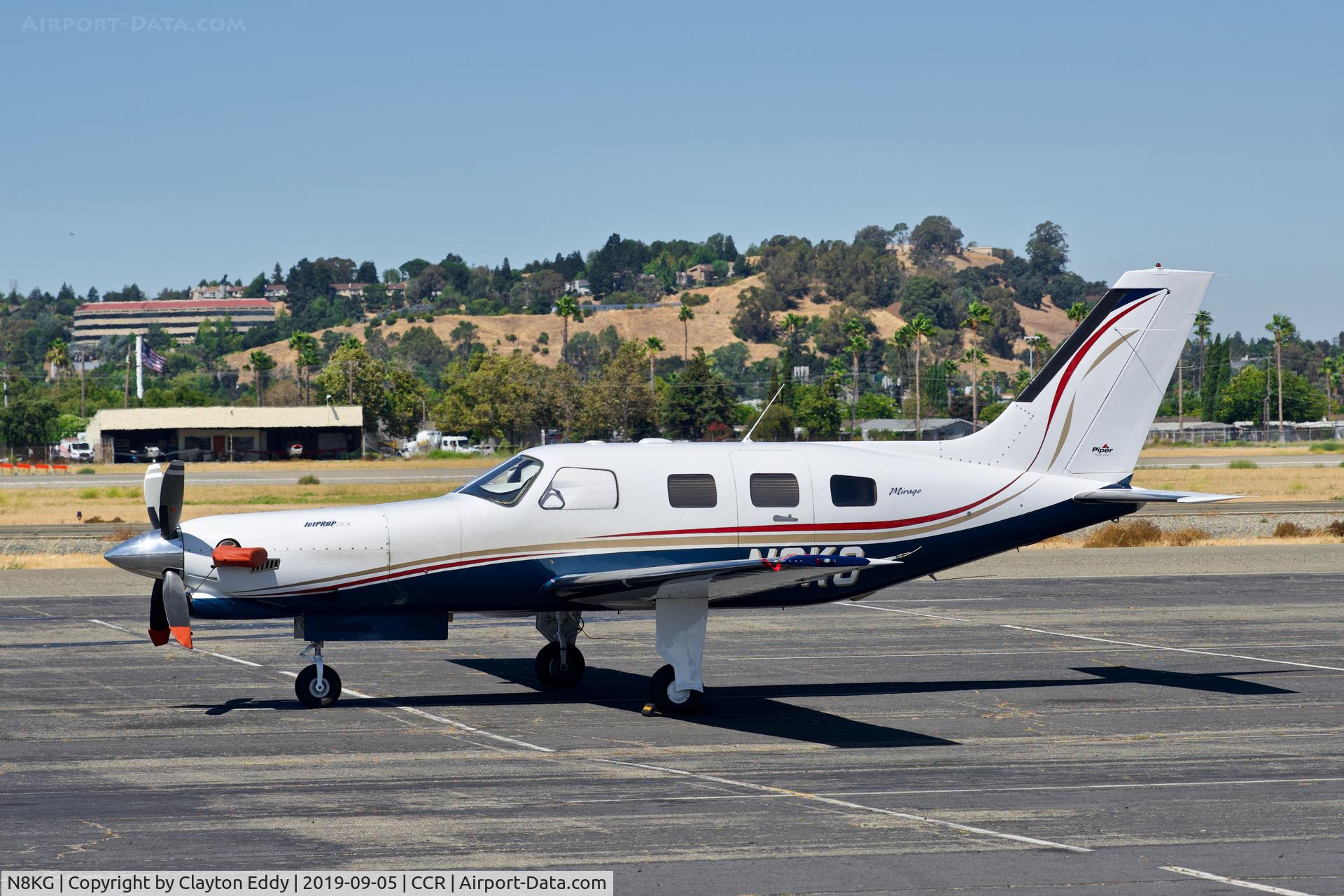N8KG, 2005 Piper PA-46-350P Malibu Mirage C/N 4636367, Buchanan Field Concord California 2019.