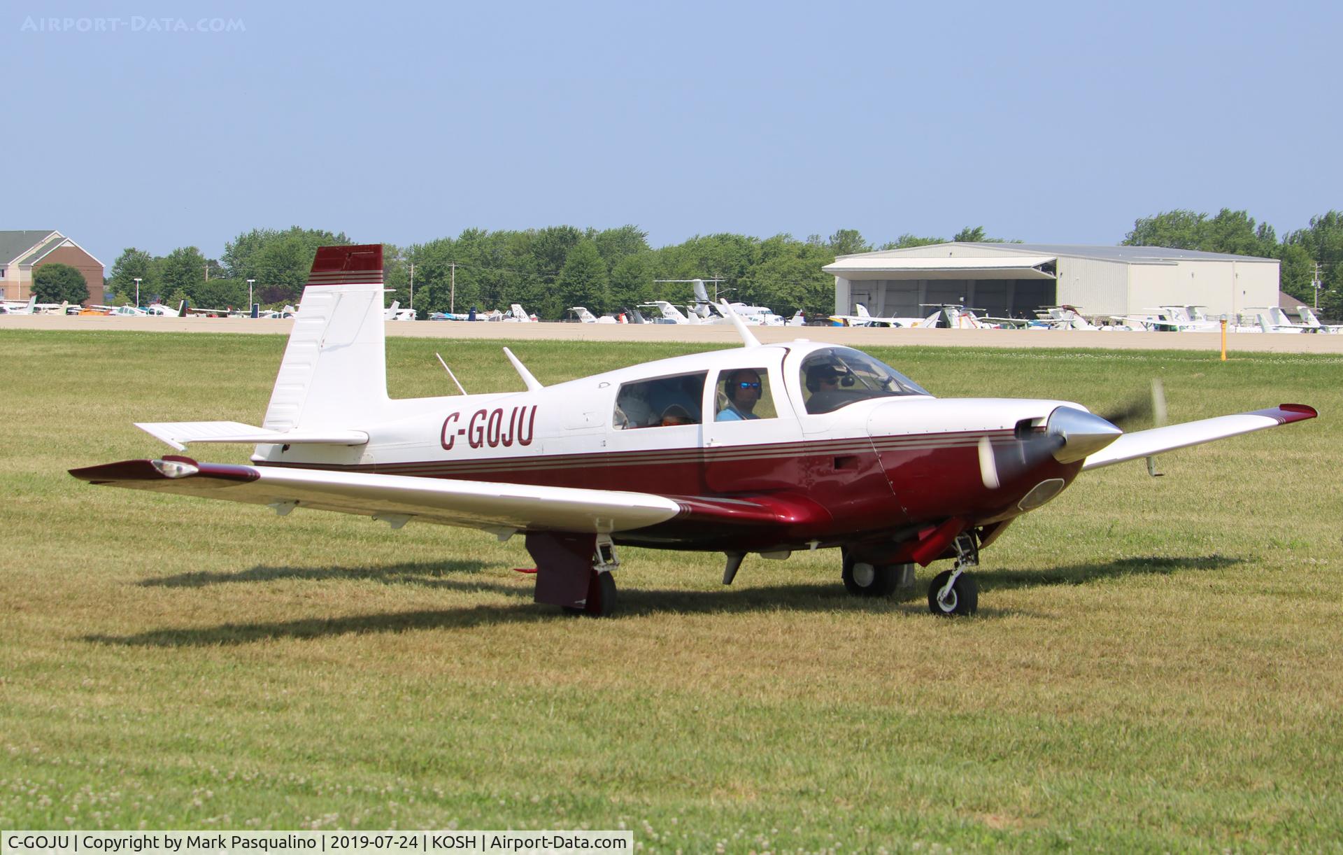 C-GOJU, 1980 Mooney M20K C/N 25-0412, Mooney M20K