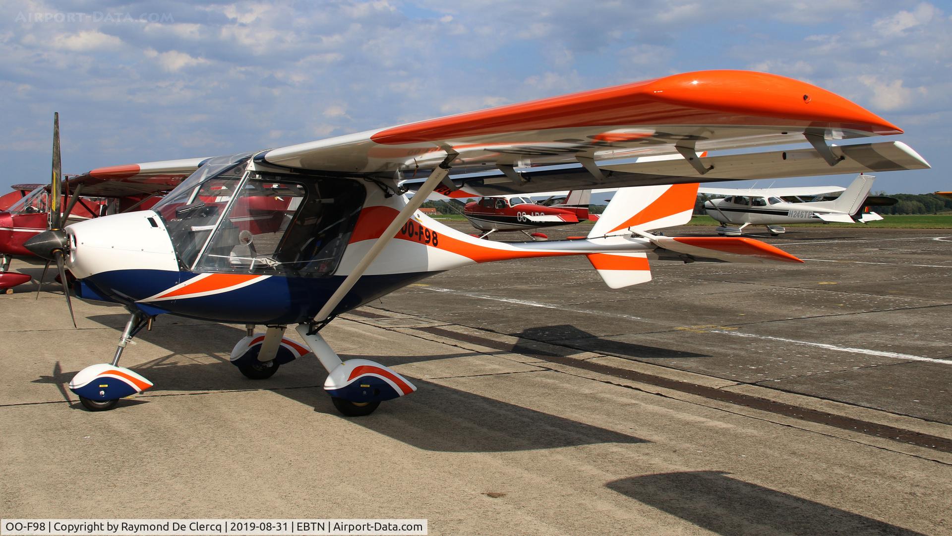 OO-F98, 2008 Fly Synthesis Storch HS C/N 395A-451, EBTN opendoor 2019.