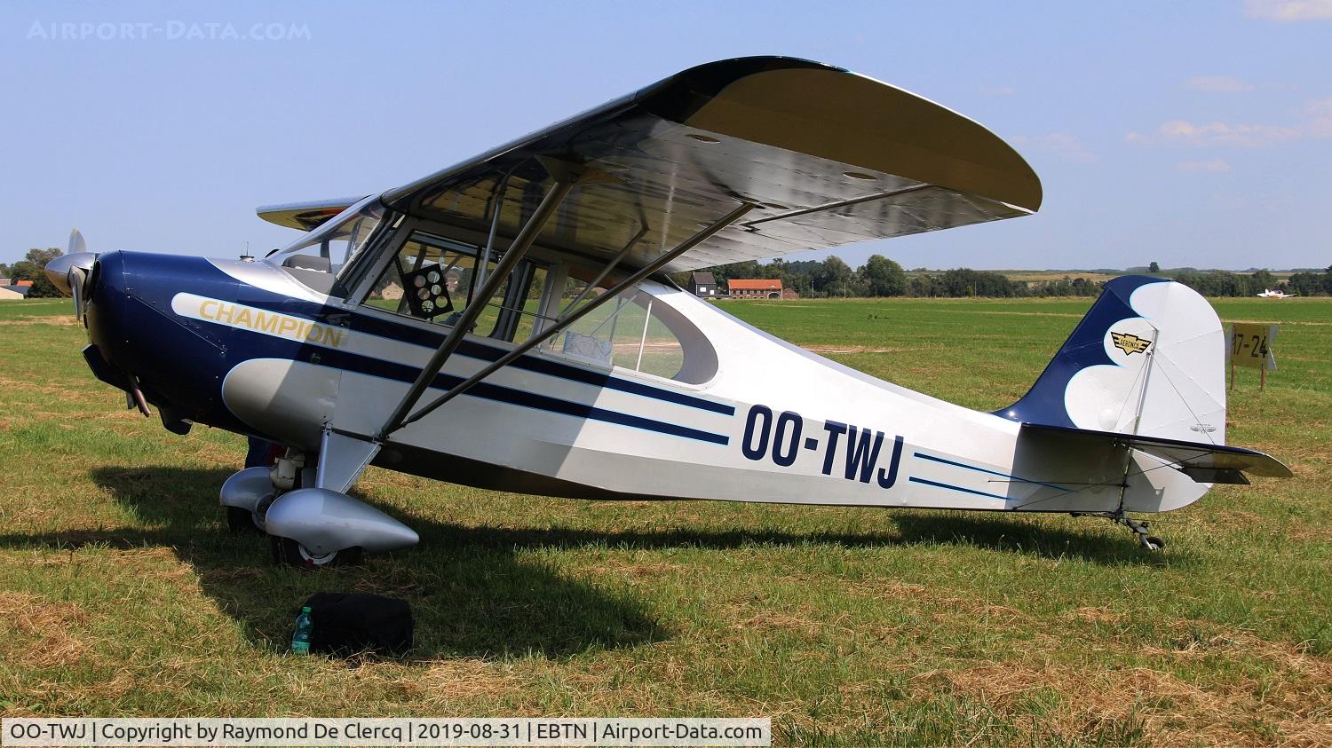 OO-TWJ, 1946 Aeronca 7AC Champion C/N 7AC-3625, EBTN  opendoor.