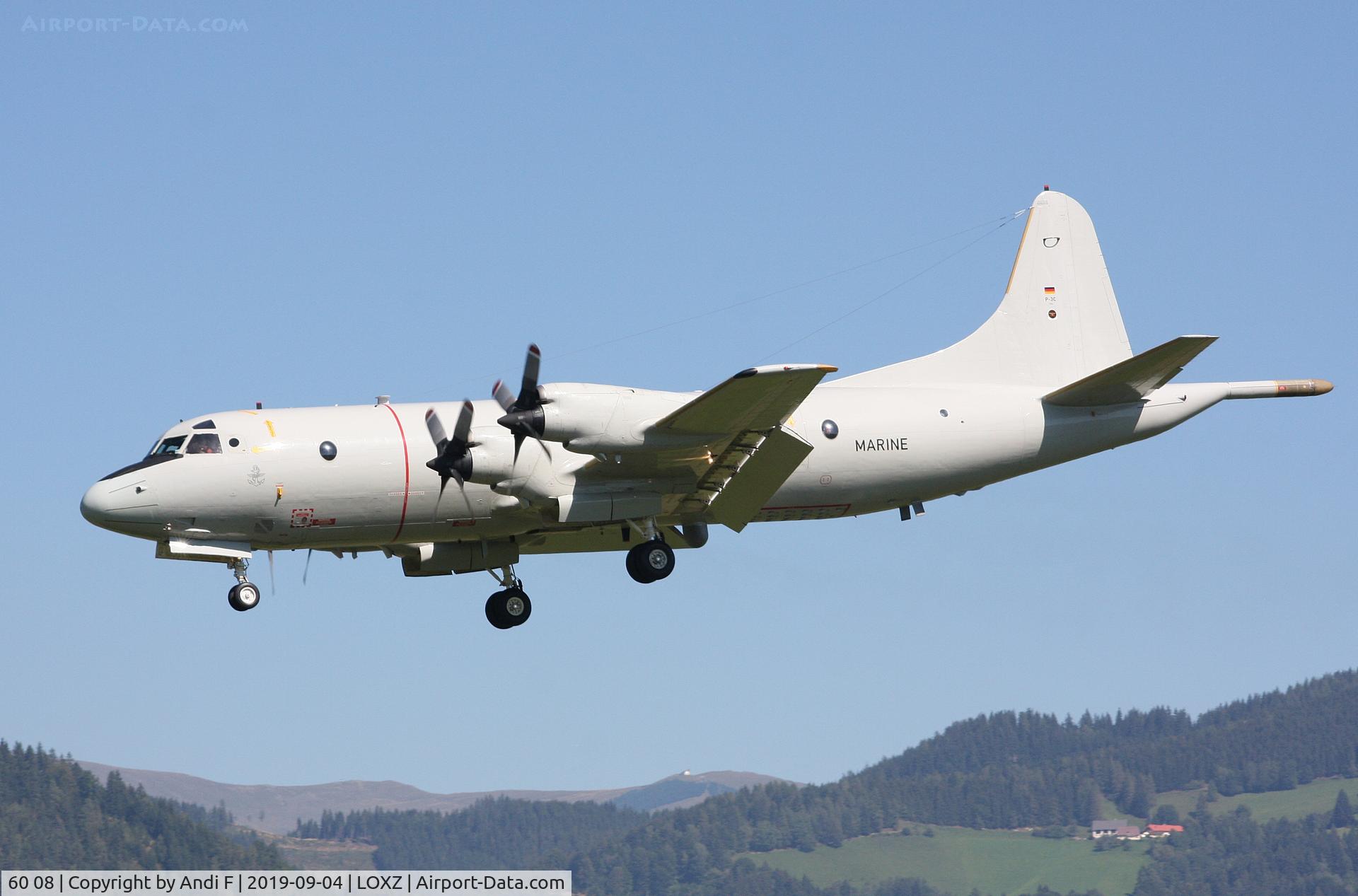 60 08, Lockheed P-3C Orion C/N 285E-5776, German Navy Lockheed P-3 Orion