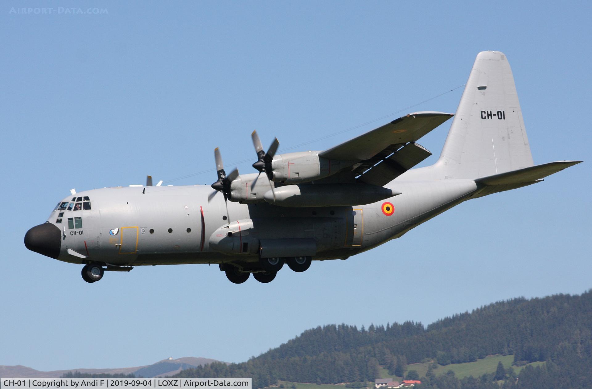 CH-01, 1971 Lockheed C-130H Hercules C/N 382-4455, Belgium - Air Force Lockheed C-130H