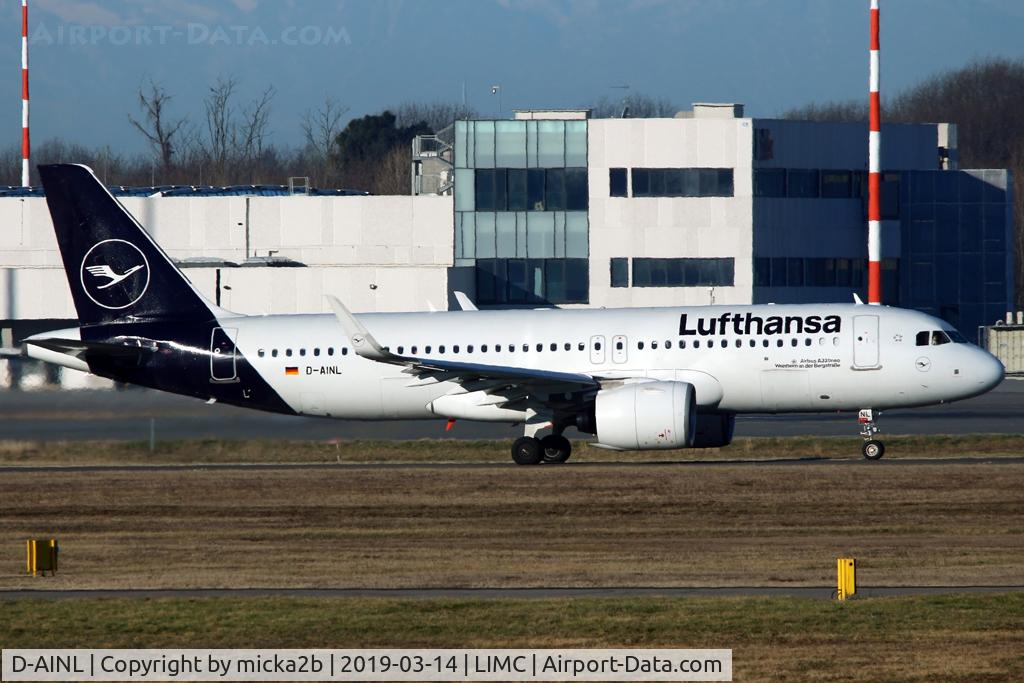 D-AINL, 2018 Airbus A320-271N C/N 8383, Taxiing
