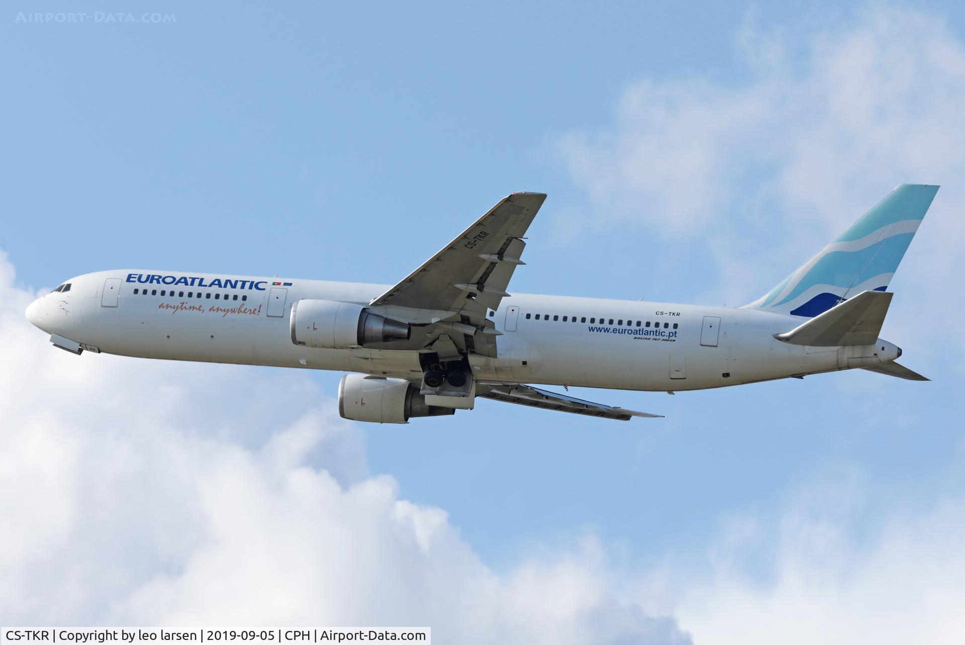 CS-TKR, 2001 Boeing 767-36N/ER C/N 30854, Copenhagen 5.9.2019