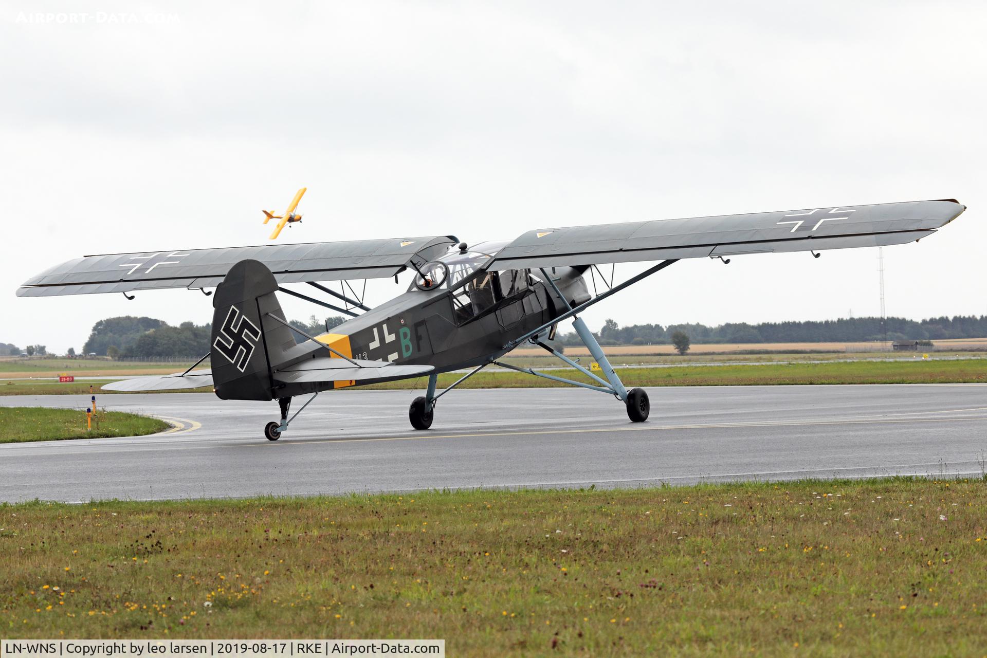 LN-WNS, 1949 Morane-Saulnier MS-500 Criquet C/N 394, Roskilde Air Show 17.8.2019
