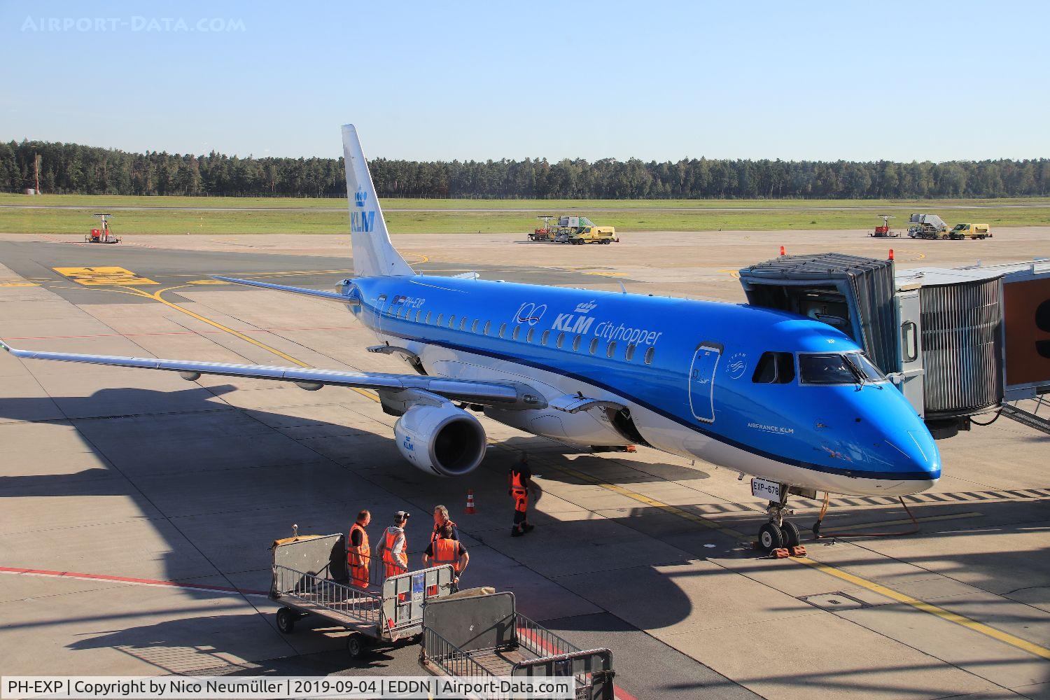 PH-EXP, 2017 Embraer 175LR (ERJ-170-200LR) C/N 17000678, Embraer of the KLM in EDDN