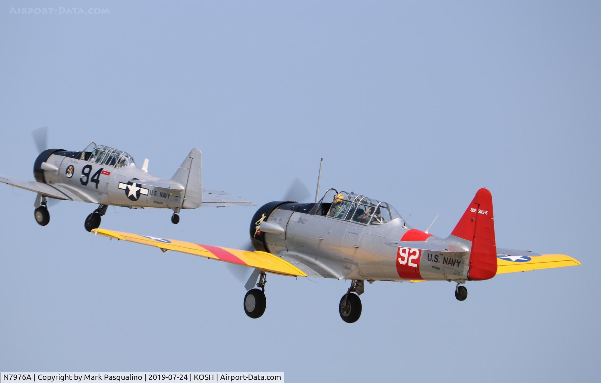 N7976A, 1959 North American AT-6F Texan C/N 121-43192, North American AT-6F