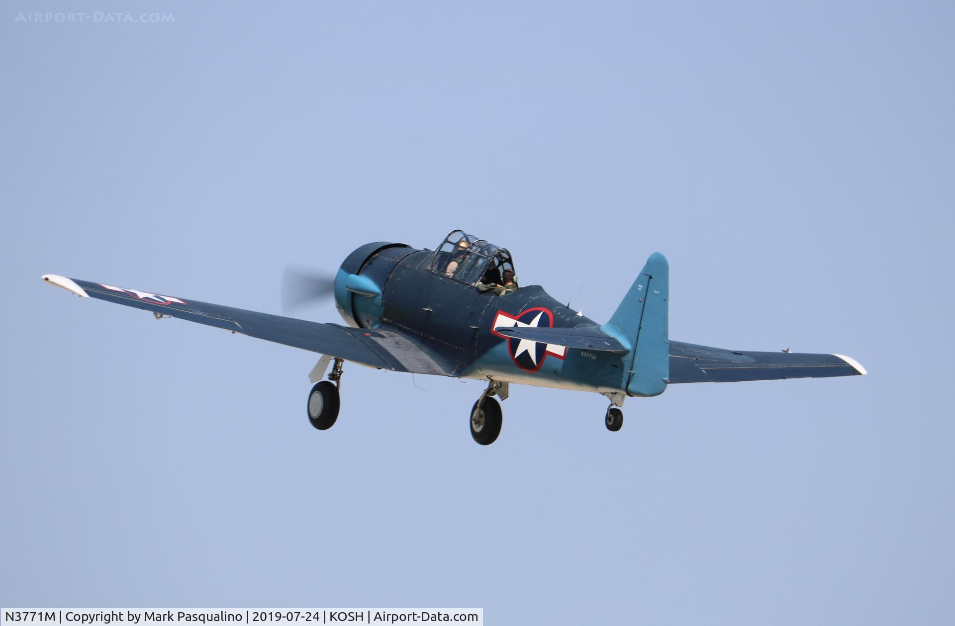 N3771M, North American SNJ-5C (AT-6D) Texan Texan C/N 88-17109, North American AT-6D