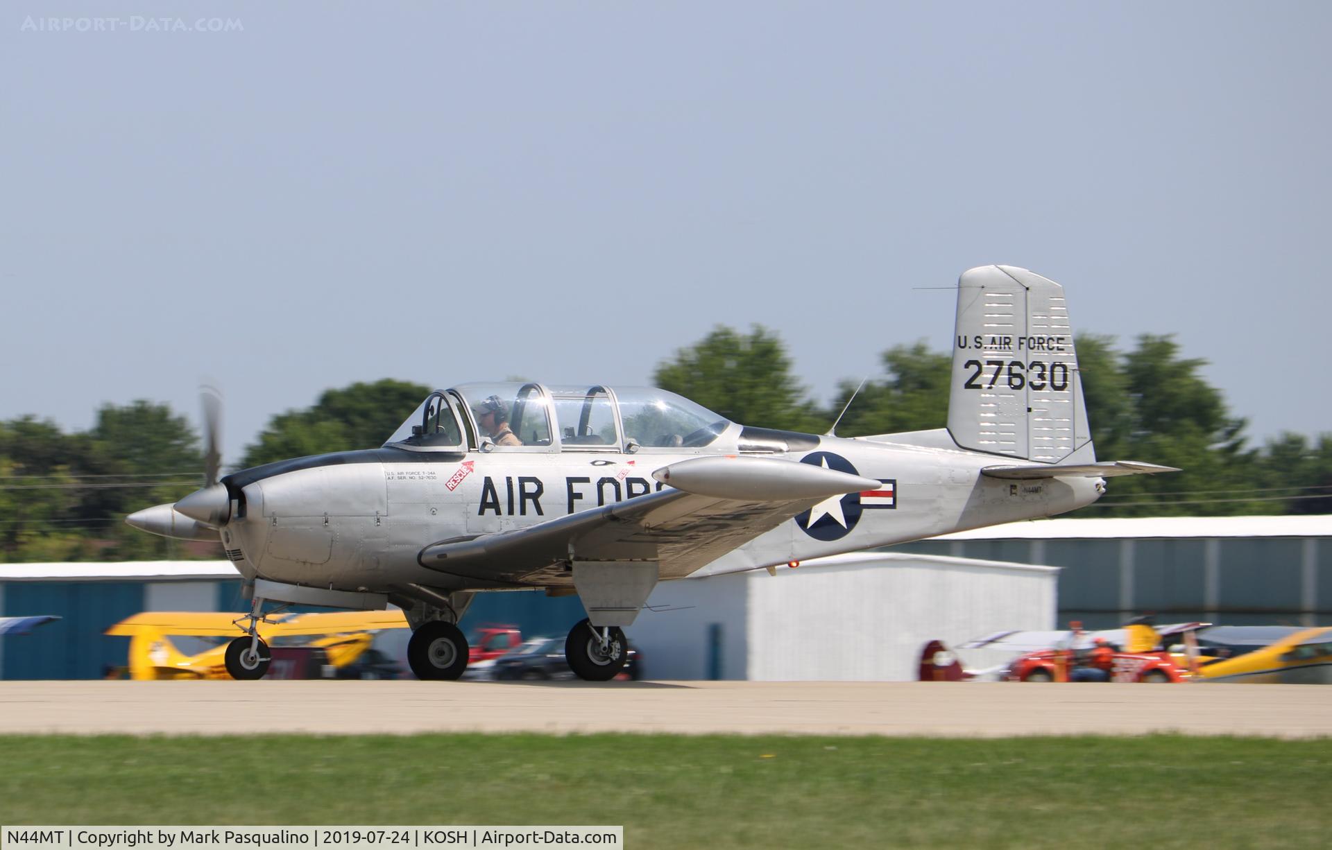 N44MT, 1952 Beech T-34A (A45) Mentor Mentor C/N G-11, Beech T-34A