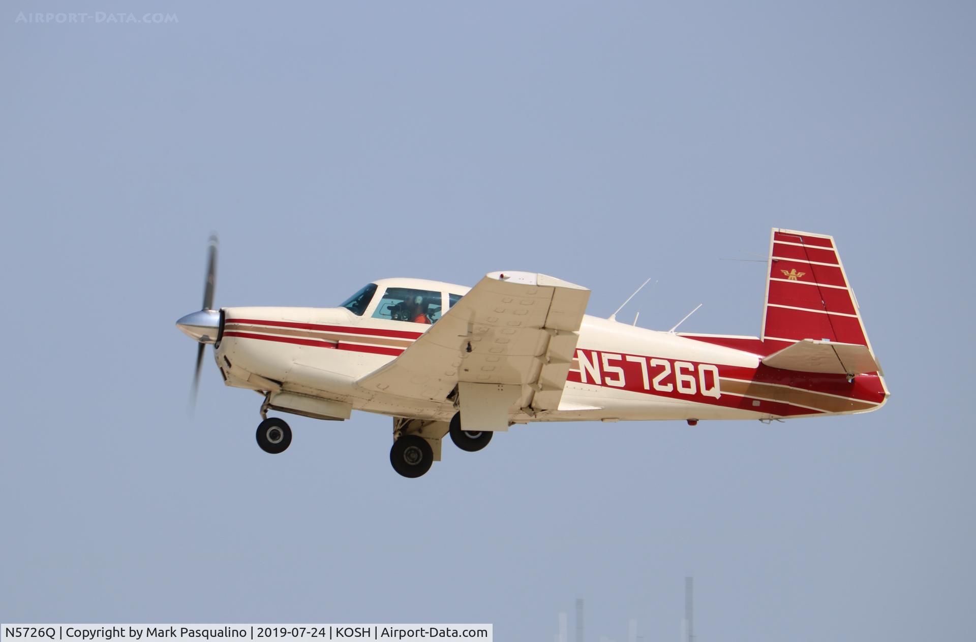 N5726Q, 1965 Mooney M20C Ranger C/N 3065, Mooney M20C