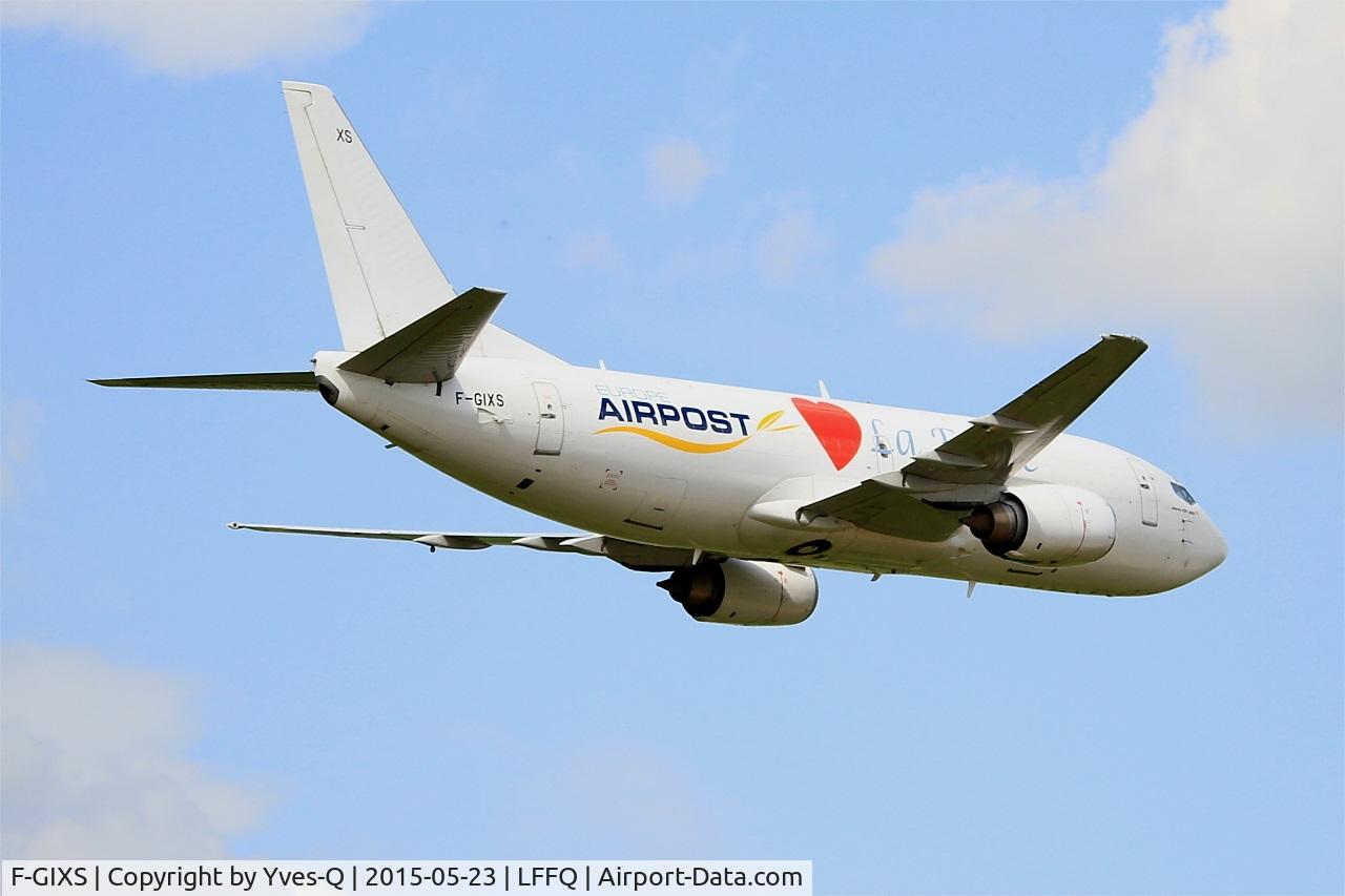 F-GIXS, 1994 Boeing 737-36QCF C/N 27347, Boeing 737-36QCF, On display, La Ferté-Alais Airfield (LFFQ) Air show 2015