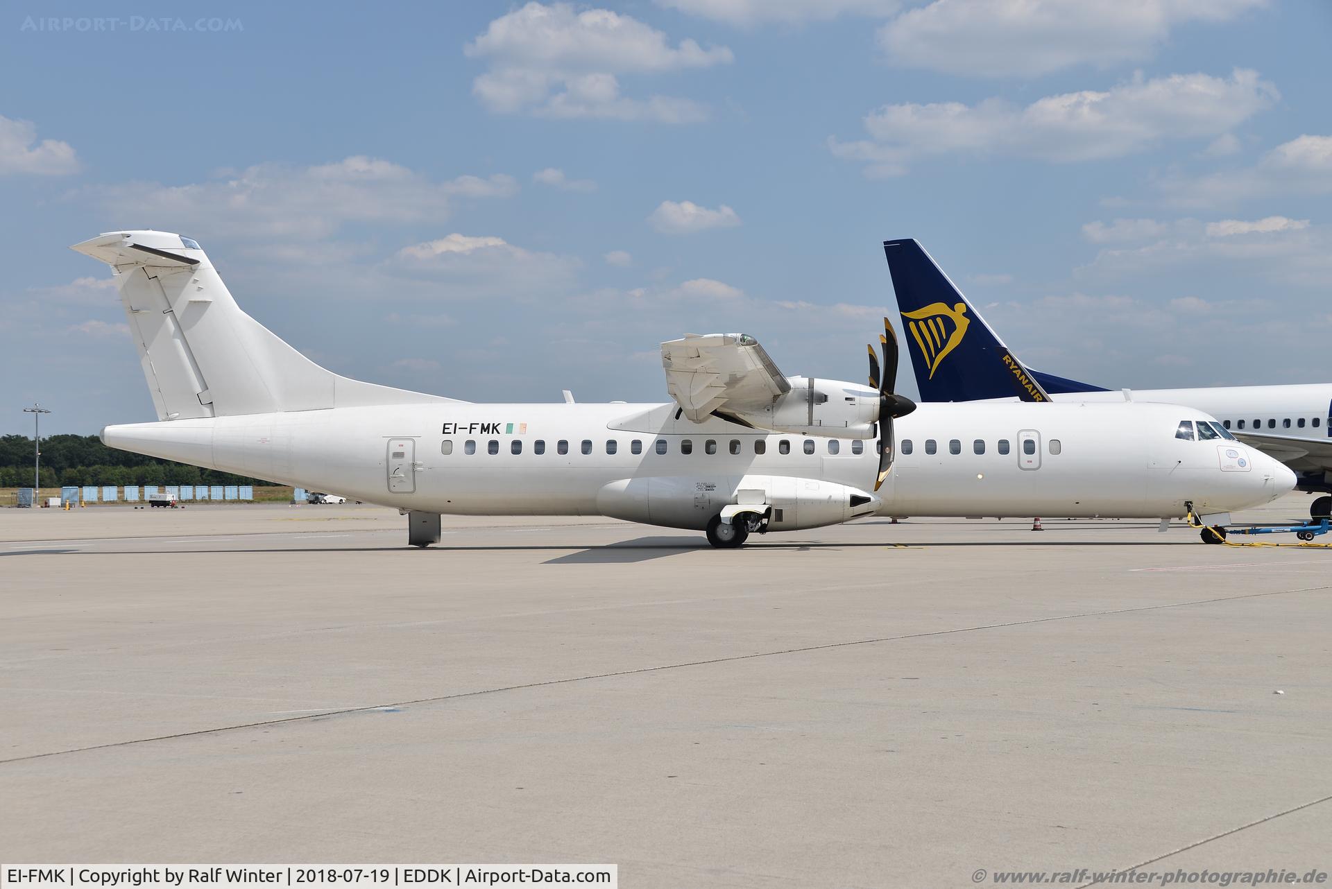 EI-FMK, 2015 ATR 72-600 (72-212A) C/N 1297, ATR 72-212A - STK Stobart Air - 1297 - EI-FMK - 19.07.2018 - CGN