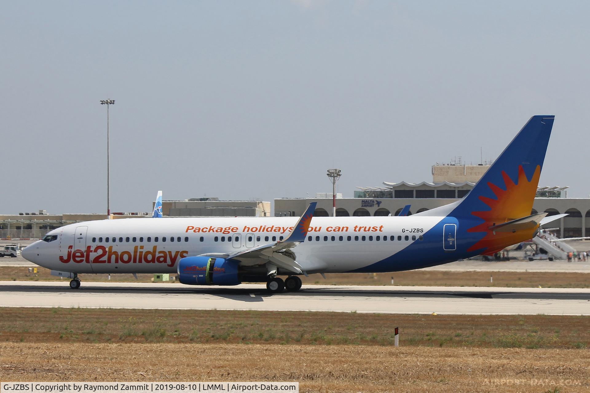 G-JZBS, 2019 Boeing 737-800 C/N 64442, B737-800 G-JZBS Jet2Com