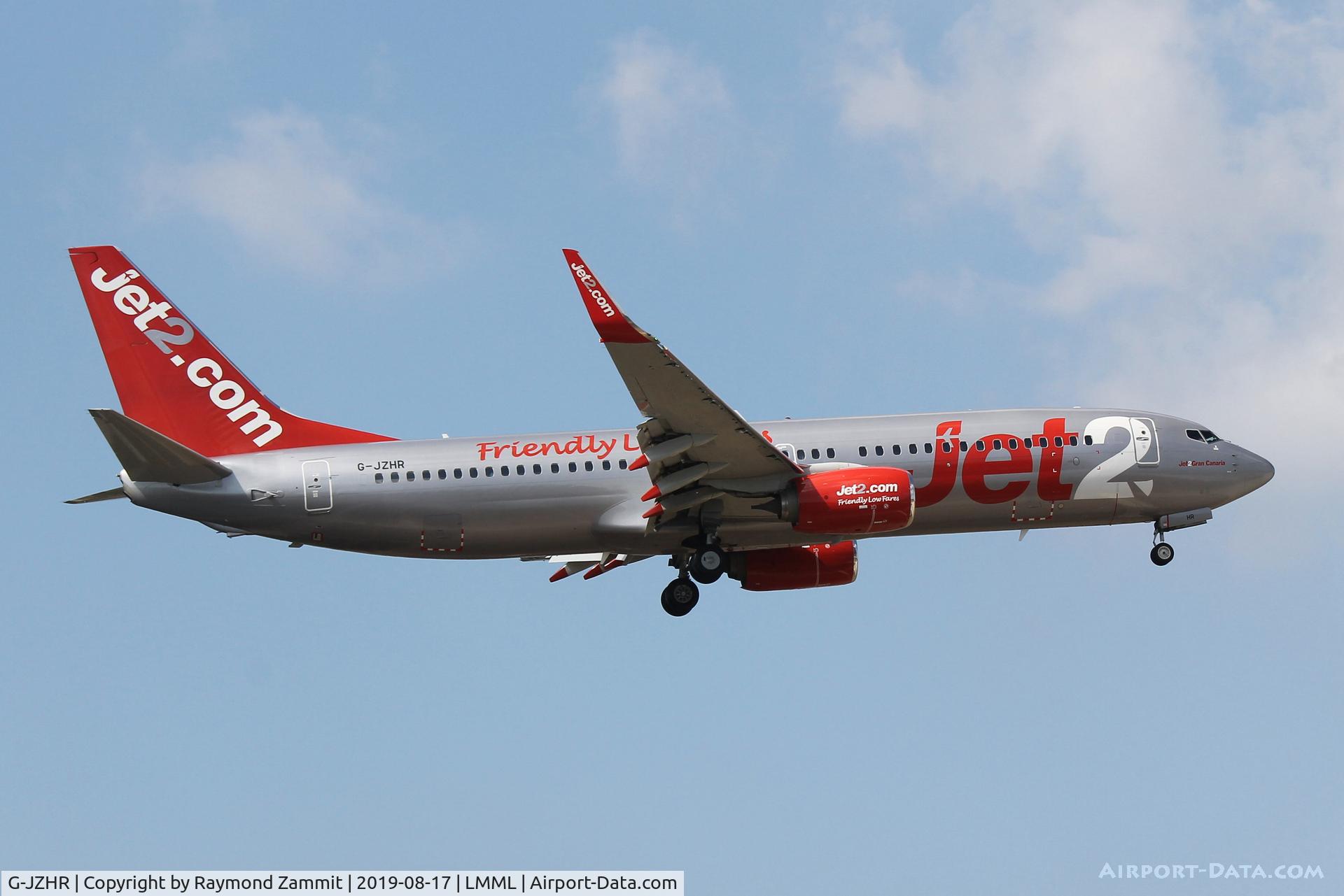 G-JZHR, 2016 Boeing 737-8MG C/N 63148, B737-800 G-JZHR Jet2Com