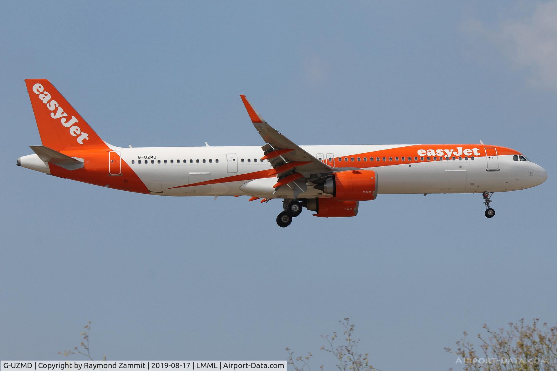 G-UZMD, 2018 Airbus A321-251NX C/N 8421, Airbus A321N G-UZMD Easyjet