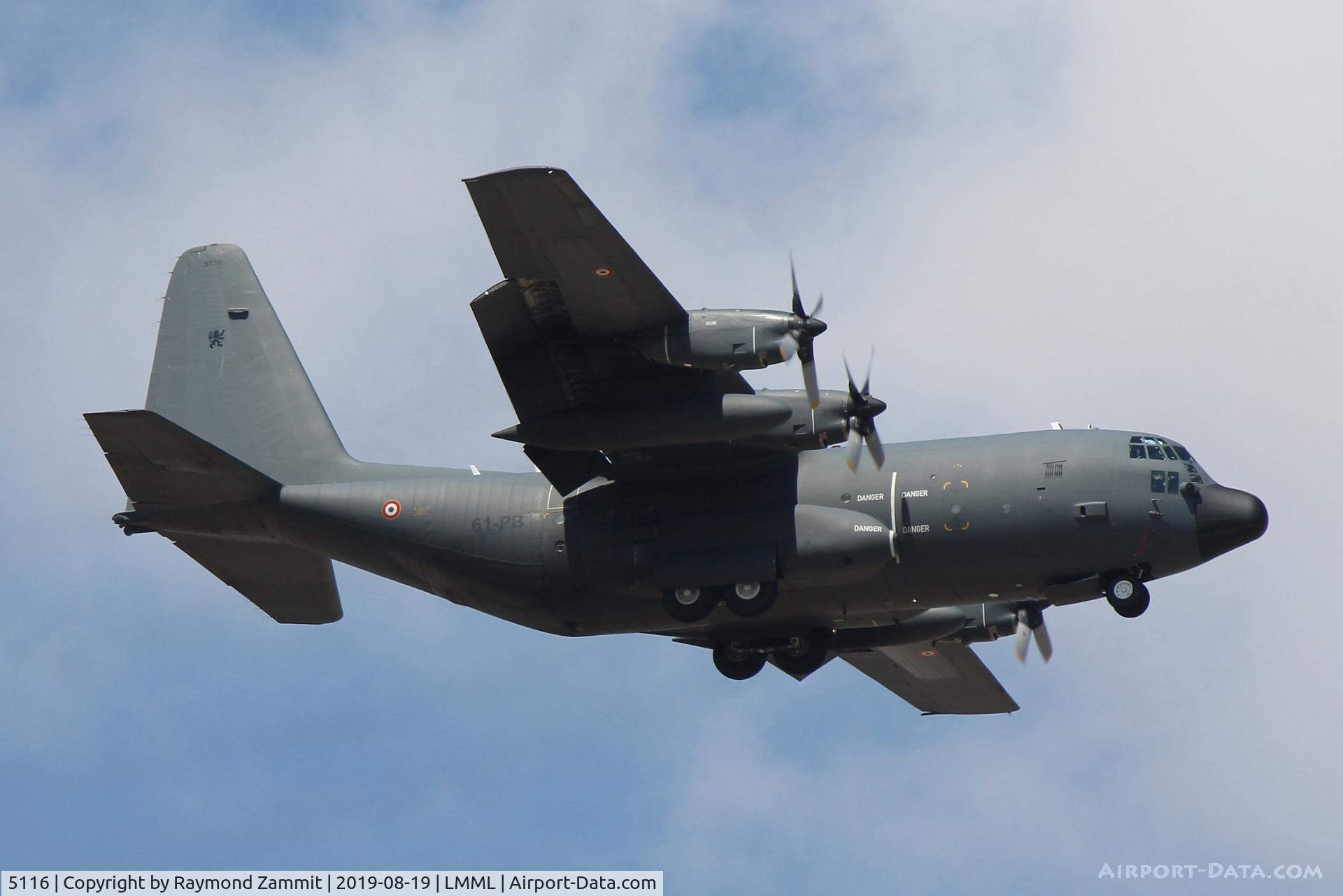 5116, 1987 Lockheed C-130H Hercules C/N 382-5116, Lockheed C-130H Hercules 5116/61-PB French Air Force