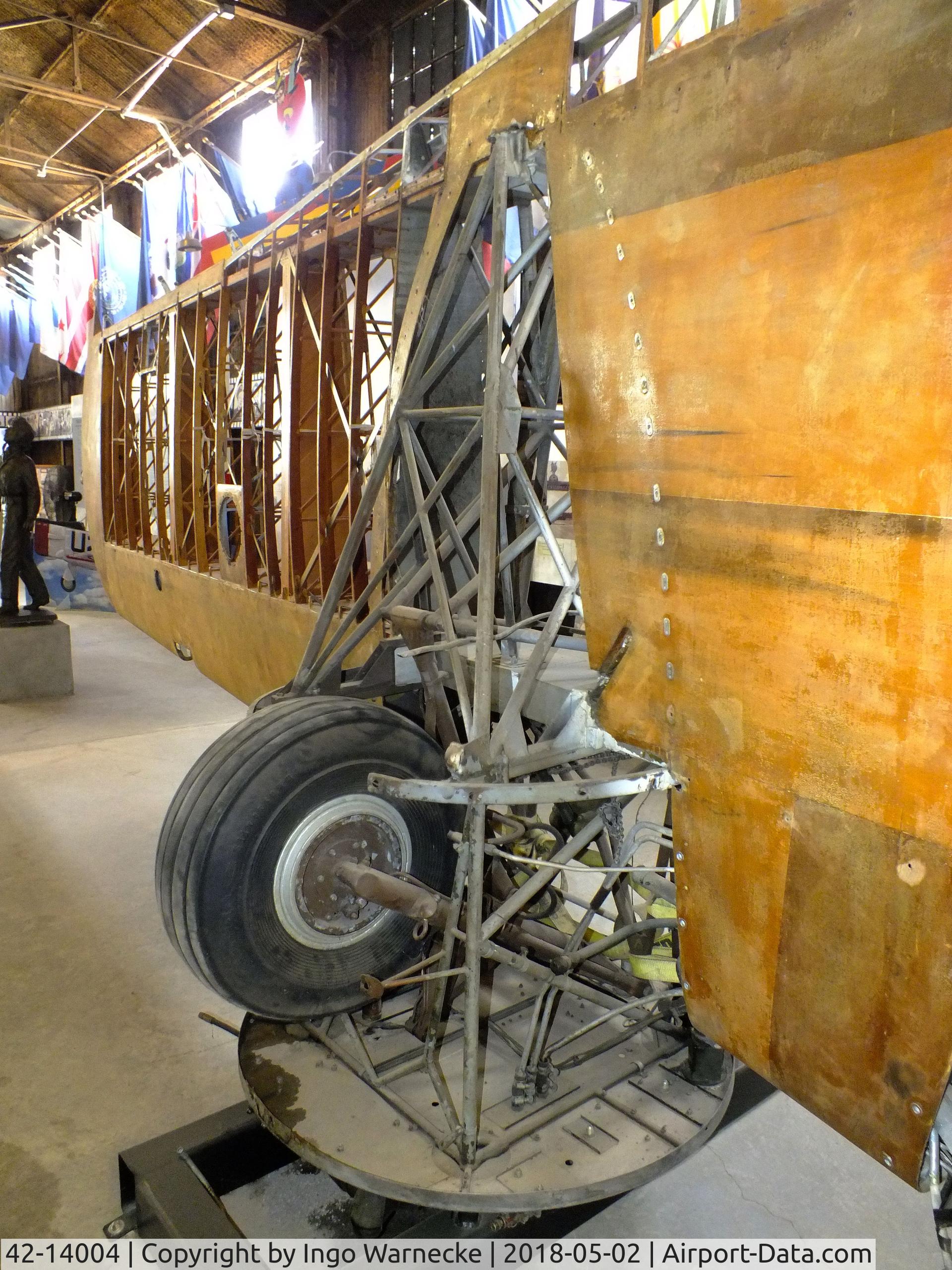 42-14004, 1943 Cessna UC-78 Bobcat C/N 2688, Cessna UC-78 Bobcat (wings minus skin and engines), possibly awaiting complete restoration, at the National WASP WW II Museum, Sweetwater TX