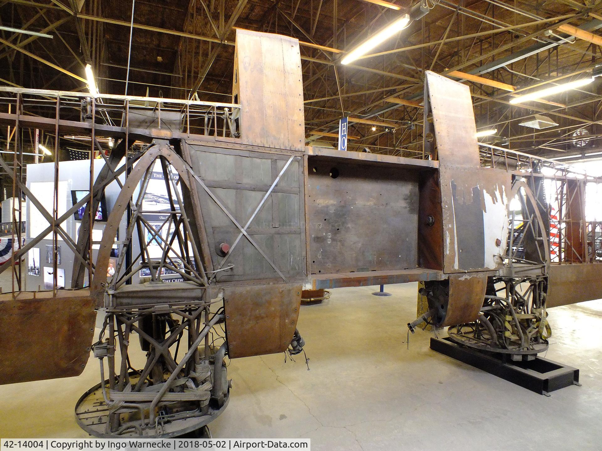 42-14004, 1943 Cessna UC-78 Bobcat C/N 2688, Cessna UC-78 Bobcat (wings minus skin and engines), possibly awaiting complete restoration, at the National WASP WW II Museum, Sweetwater TX