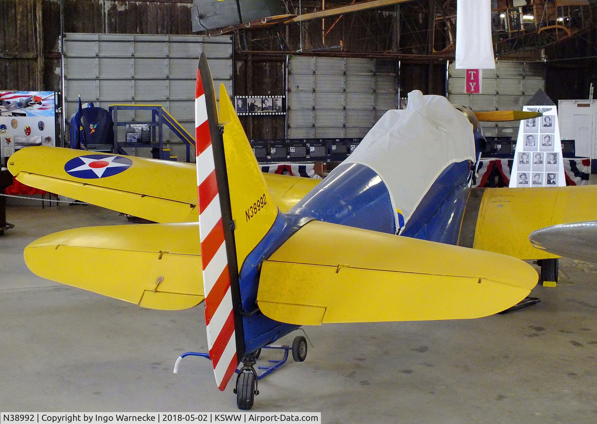 N38992, 1944 Fairchild PT-19 C/N 9014AE, Fairchild PT-19 at the National WASP WW II Museum, Sweetwater TX