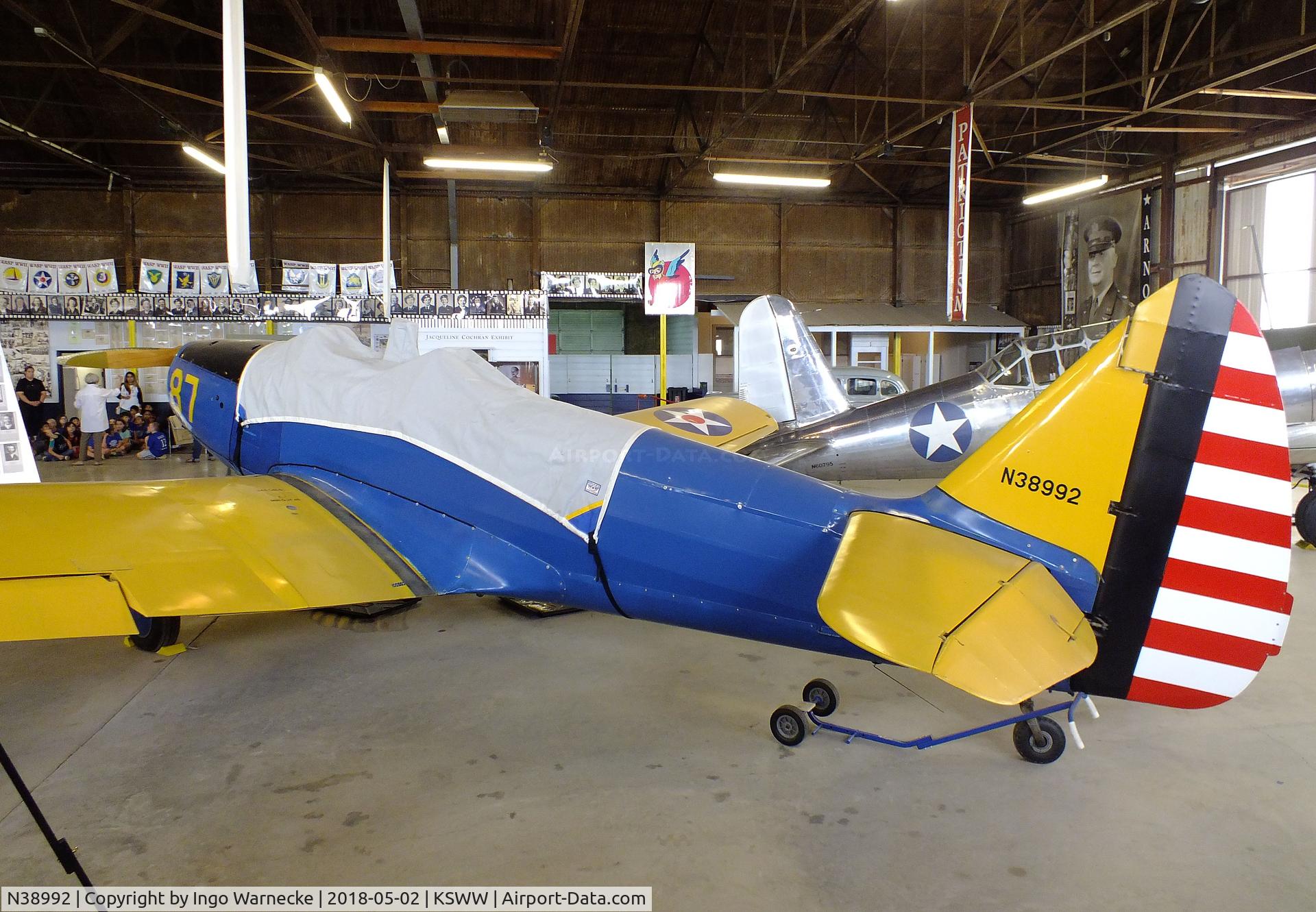 N38992, 1944 Fairchild PT-19 C/N 9014AE, Fairchild PT-19 at the National WASP WW II Museum, Sweetwater TX