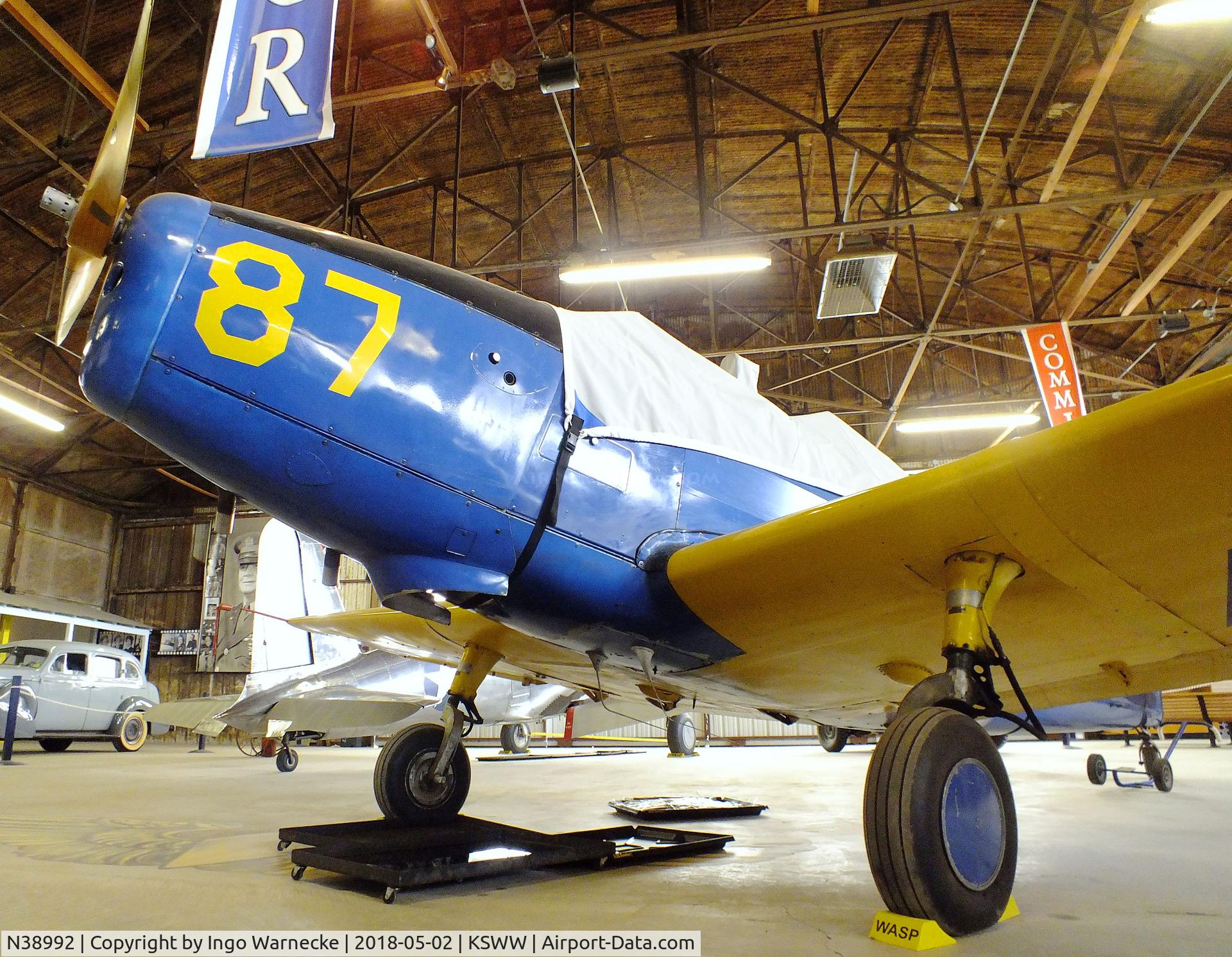 N38992, 1944 Fairchild PT-19 C/N 9014AE, Fairchild PT-19 at the National WASP WW II Museum, Sweetwater TX
