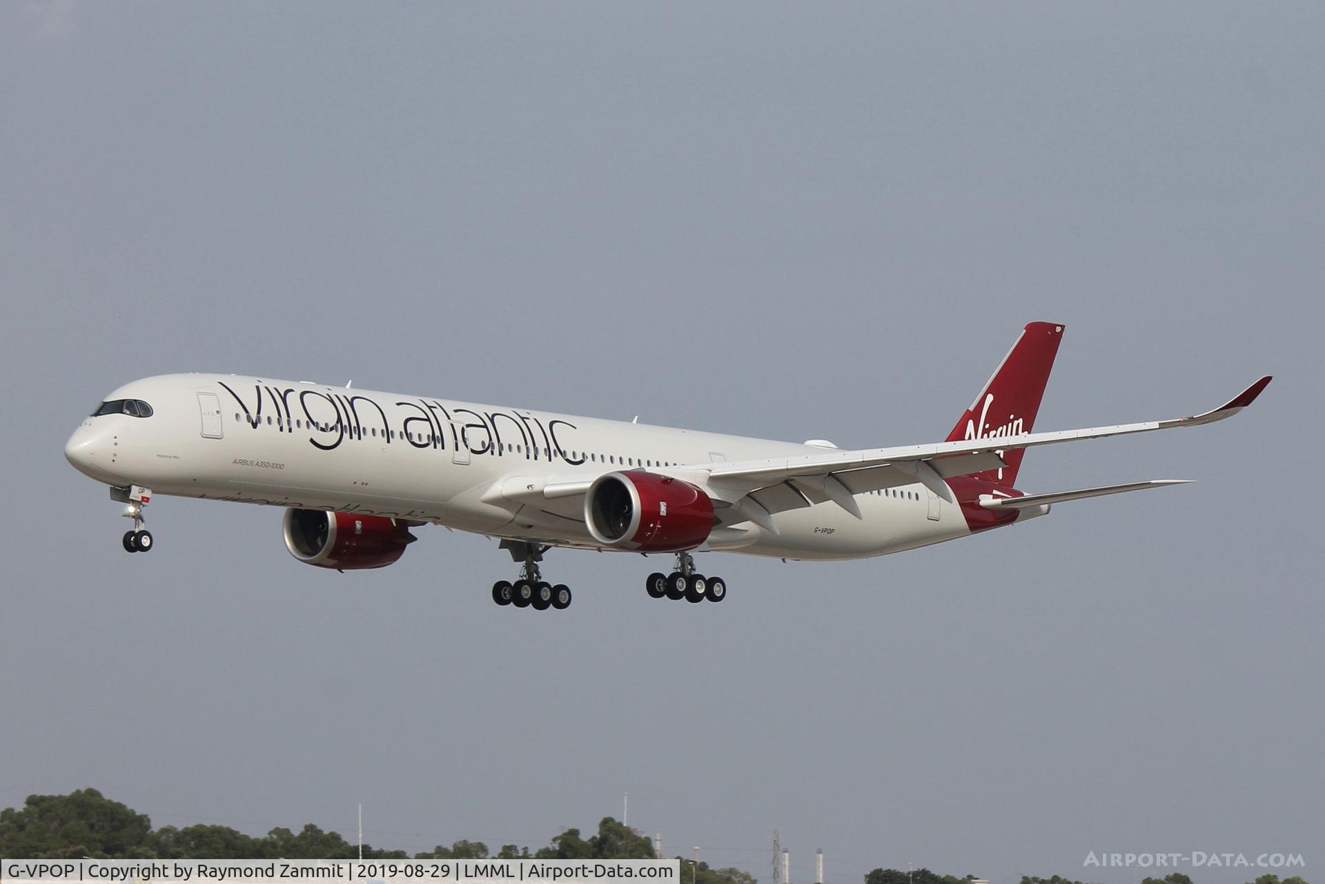 G-VPOP, 2019 Airbus A350-1041 C/N 298, Airbus350 G-VPOP Virgin Atlantic