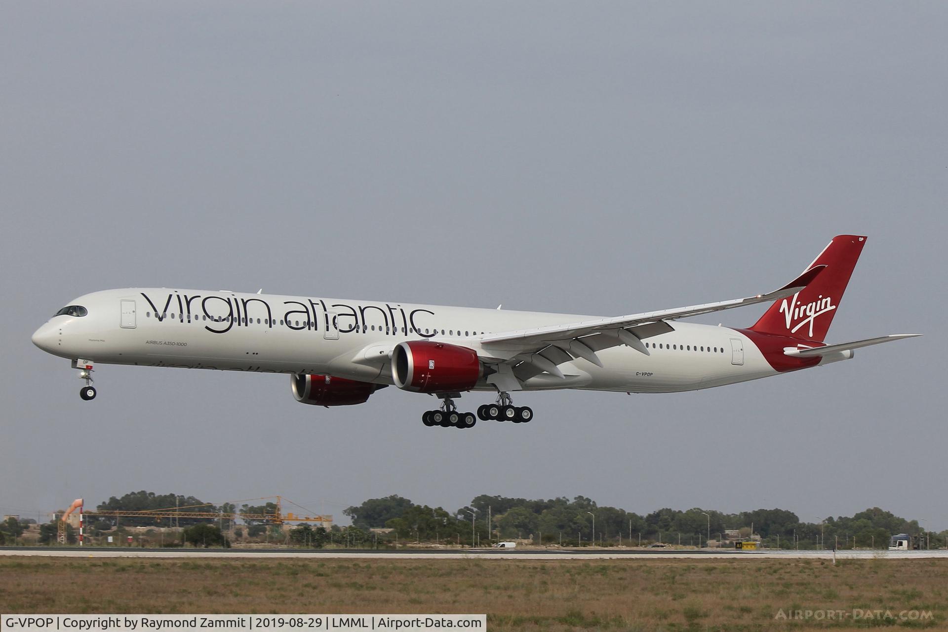 G-VPOP, 2019 Airbus A350-1041 C/N 298, Airbus350 G-VPOP Virgin Atlantic