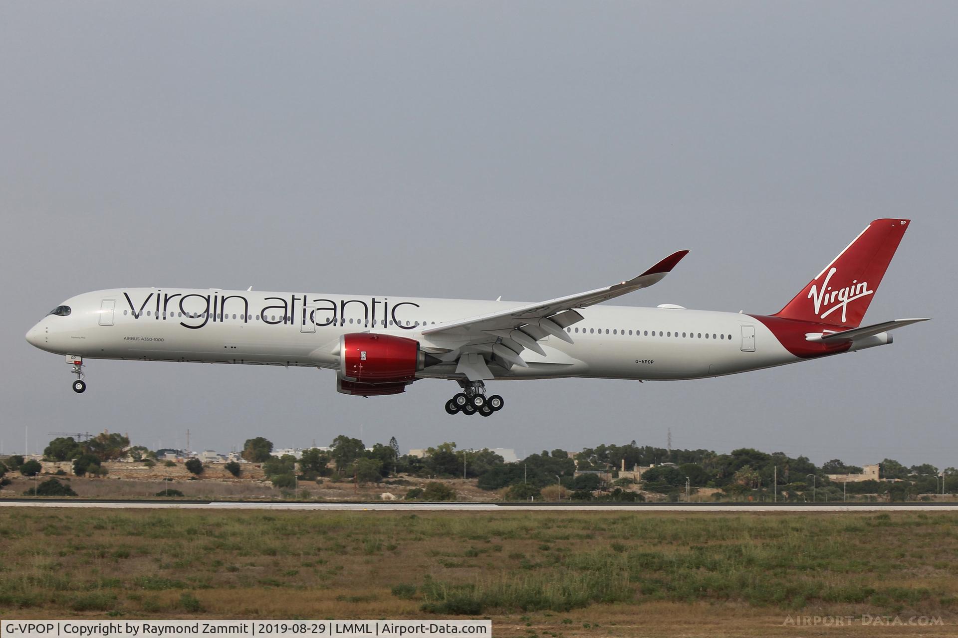 G-VPOP, 2019 Airbus A350-1041 C/N 298, Airbus350 G-VPOP Virgin Atlantic