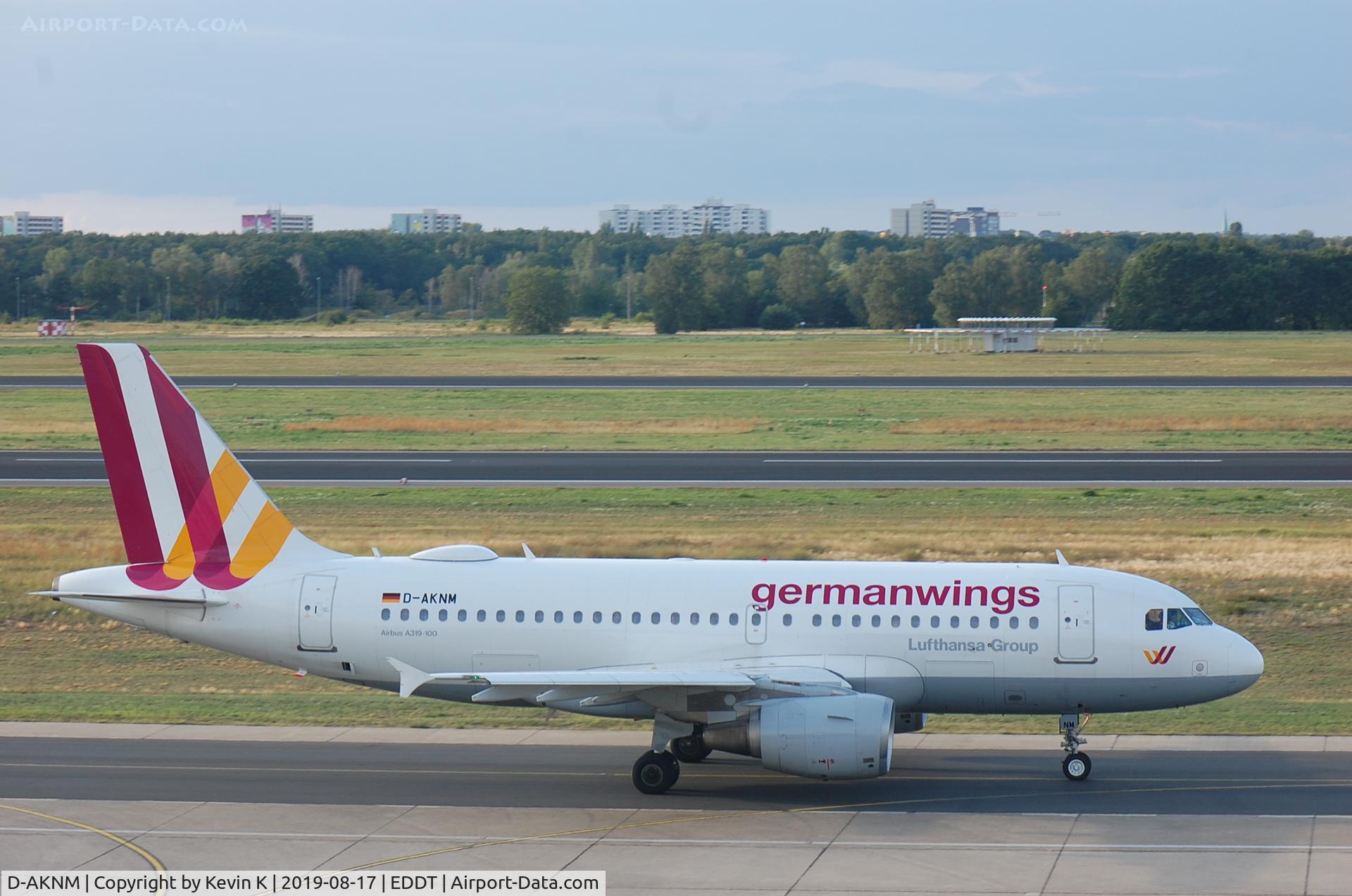 D-AKNM, 1999 Airbus A319-112 C/N 1089, -----
