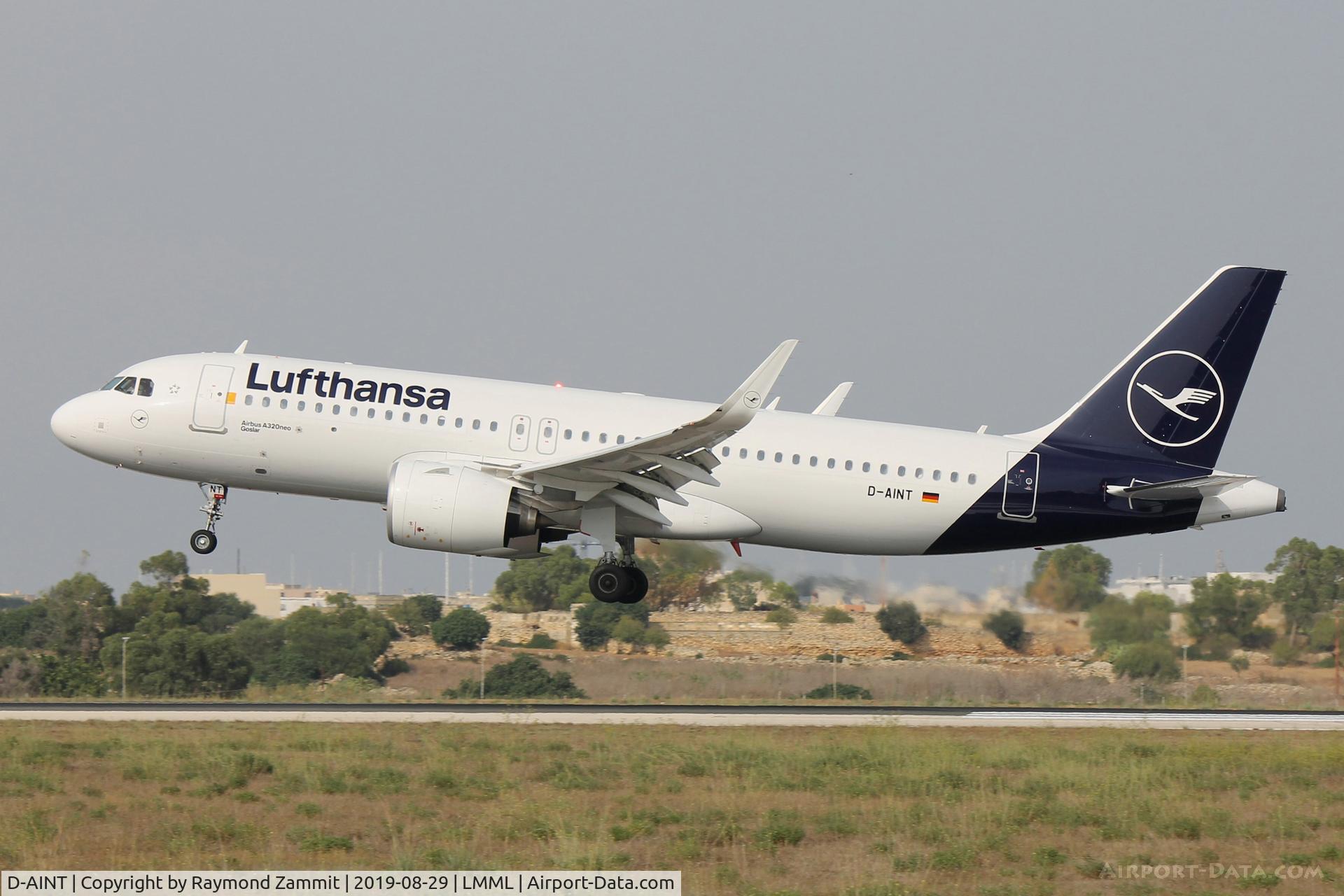 D-AINT, 2019 Airbus A320-271NEO C/N 8708, A320Neo D-AINT Lufthansa