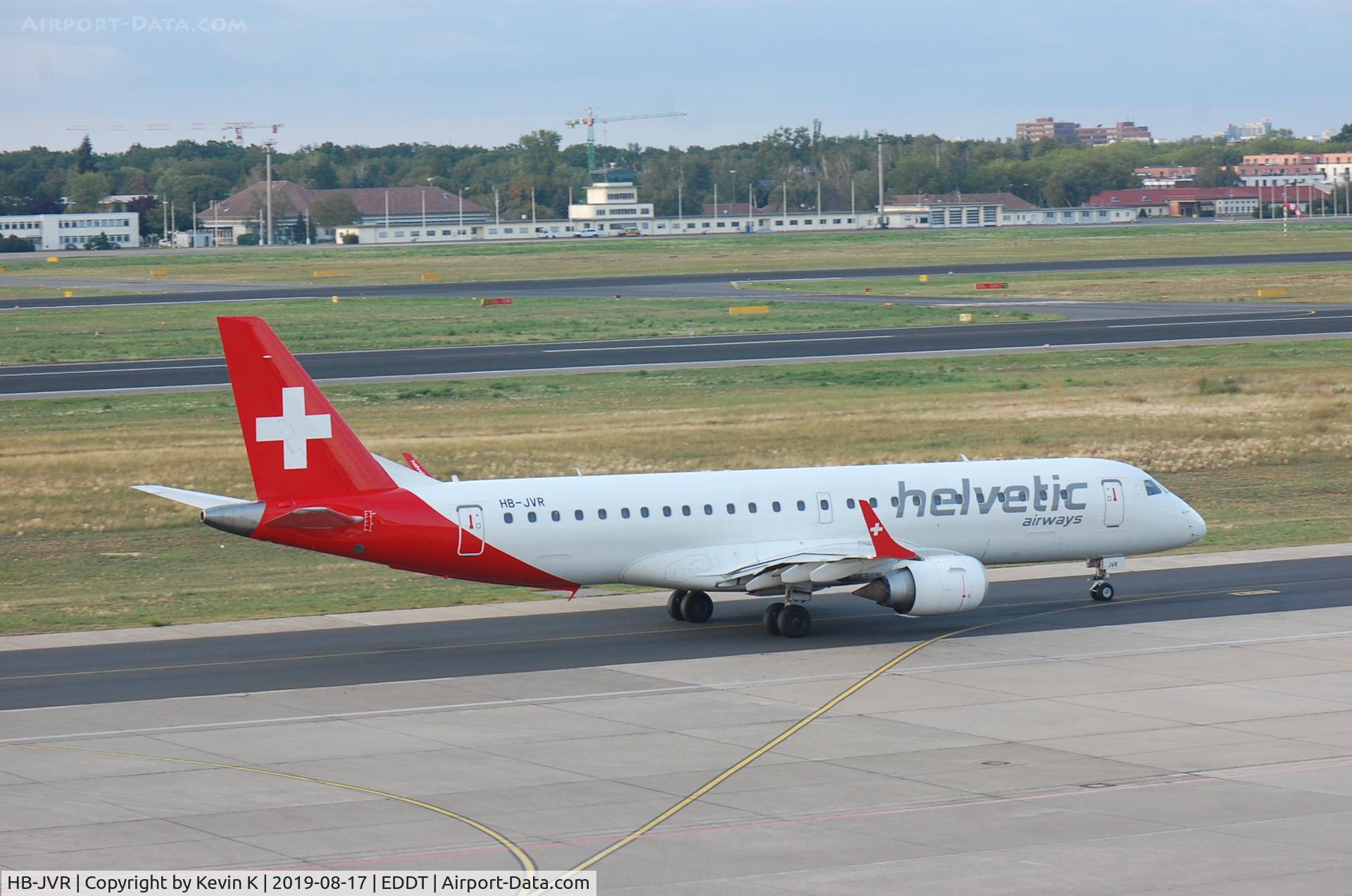 HB-JVR, 2011 Embraer 190LR (ERJ-190-100LR) C/N 19000435, -----