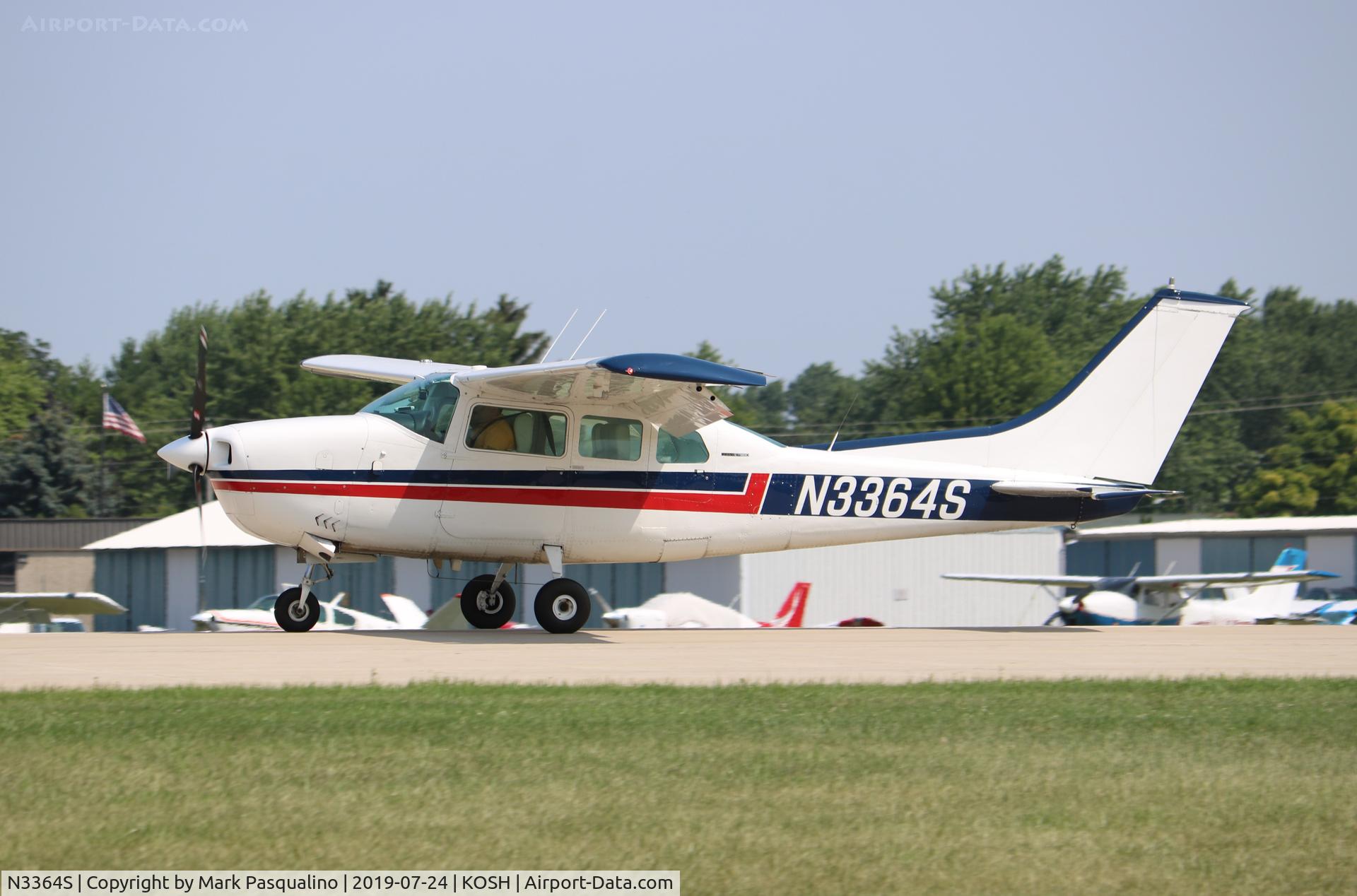 N3364S, 1969 Cessna 210J Centurion C/N 21059164, Cessna 210J