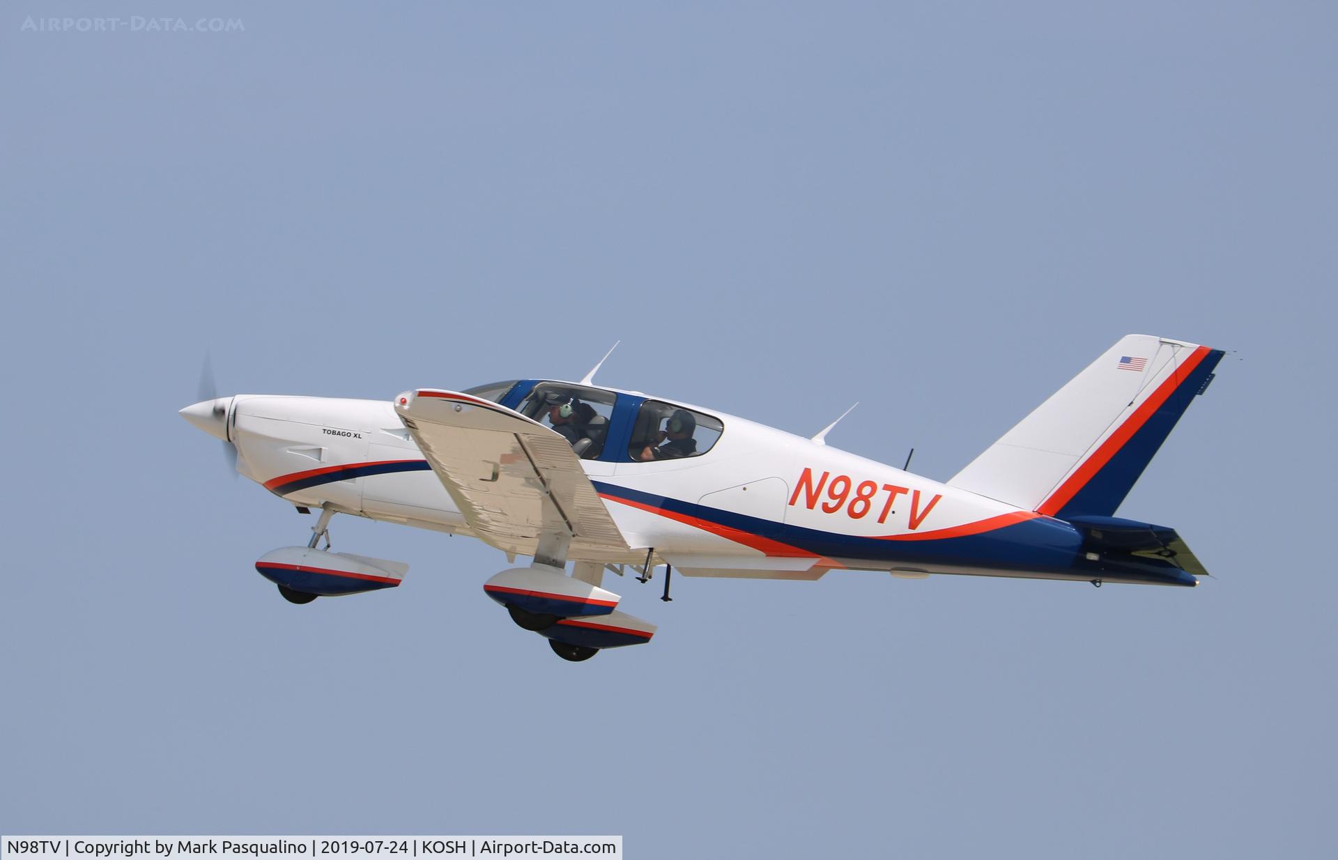 N98TV, Socata TB-200 C/N 1613, Socata TB-200