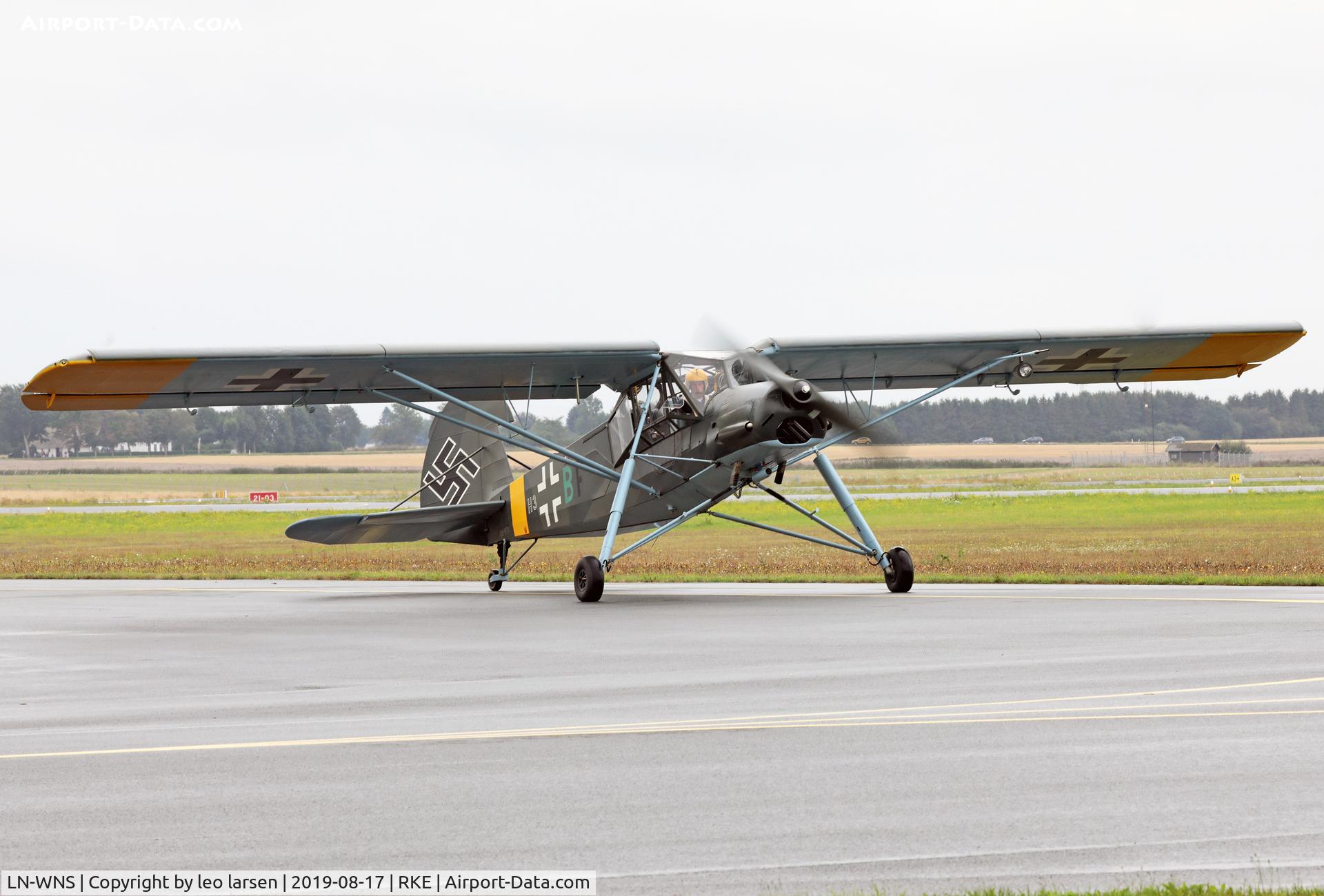 LN-WNS, 1949 Morane-Saulnier MS-500 Criquet C/N 394, Roskilde Air Show 17.8.2019