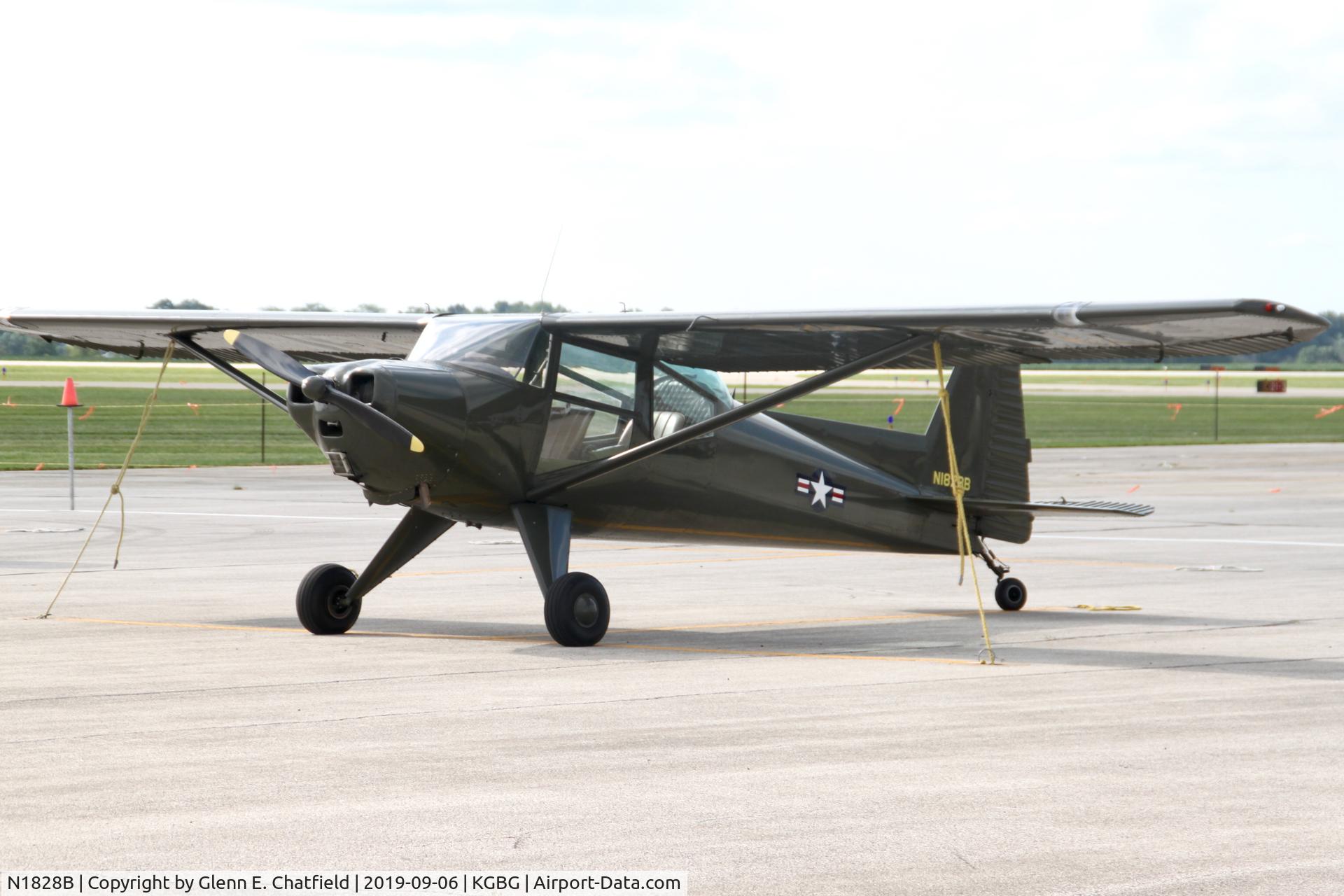 N1828B, 1948 Luscombe T-8F Silvaire C/N 6255, Rare bird