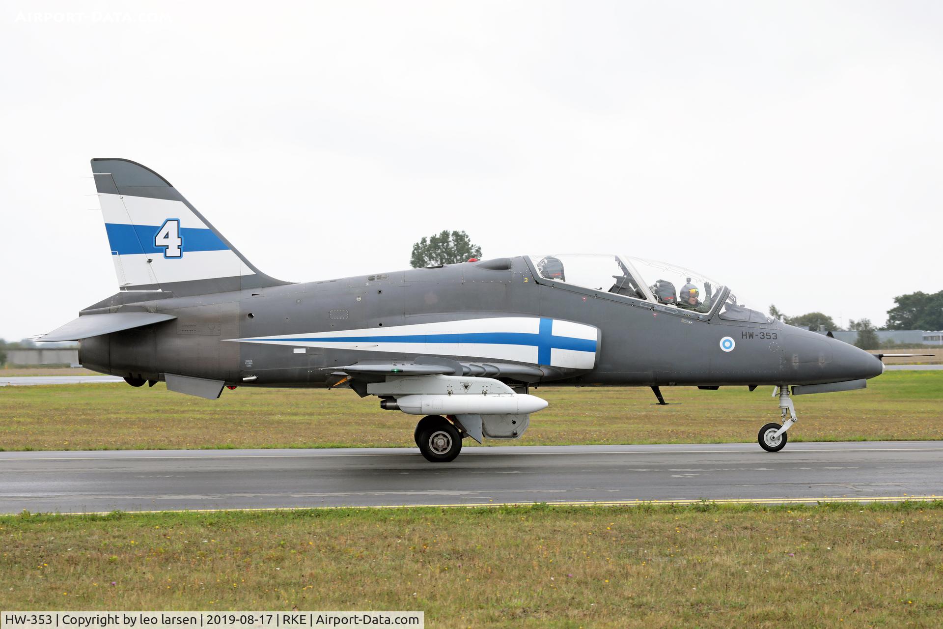 HW-353, British Aerospace Hawk Mk.51A C/N 312405, Roskilde Air Show 17.8.2019