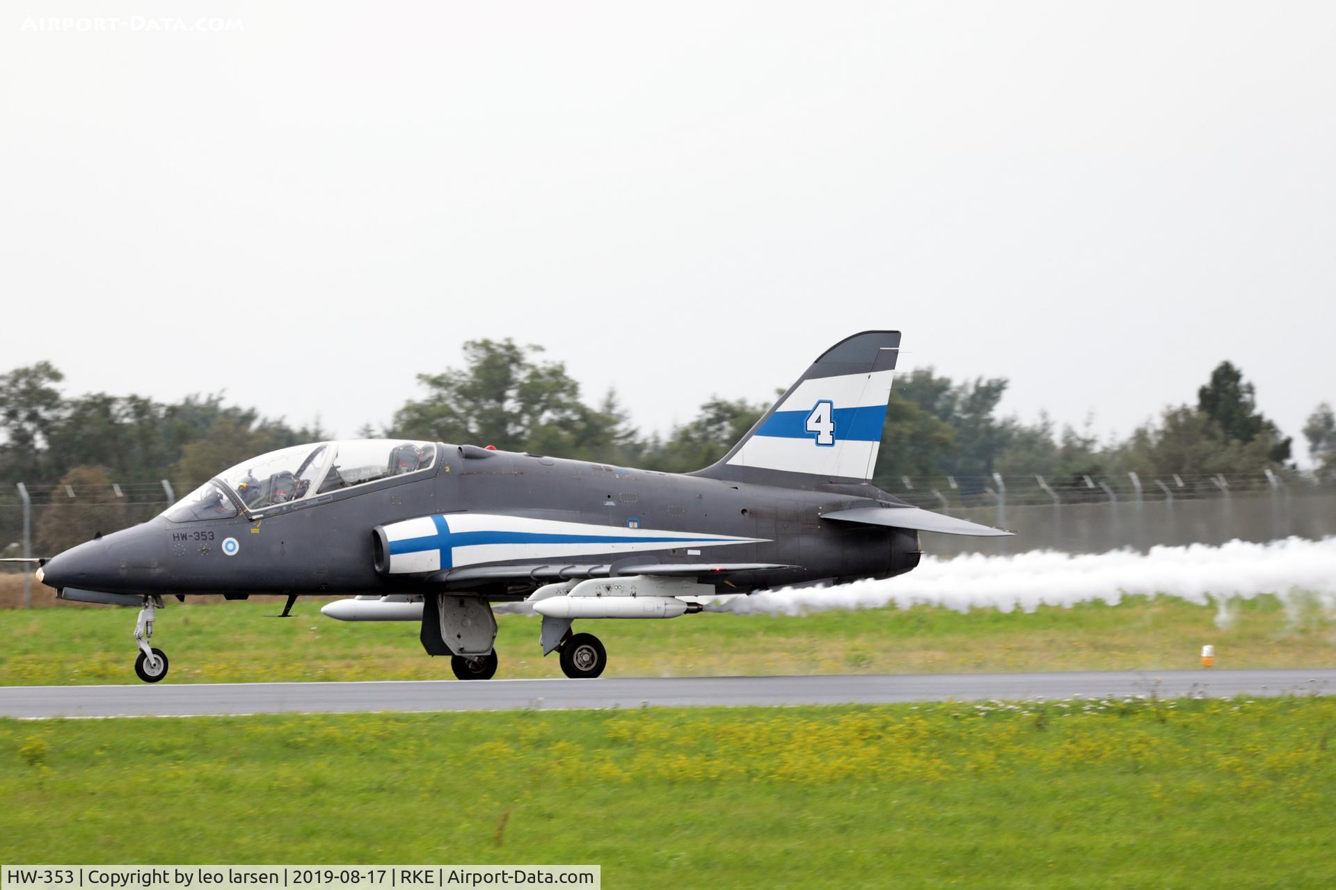HW-353, British Aerospace Hawk Mk.51A C/N 312405, Roskilde Air Show 17.8.2019