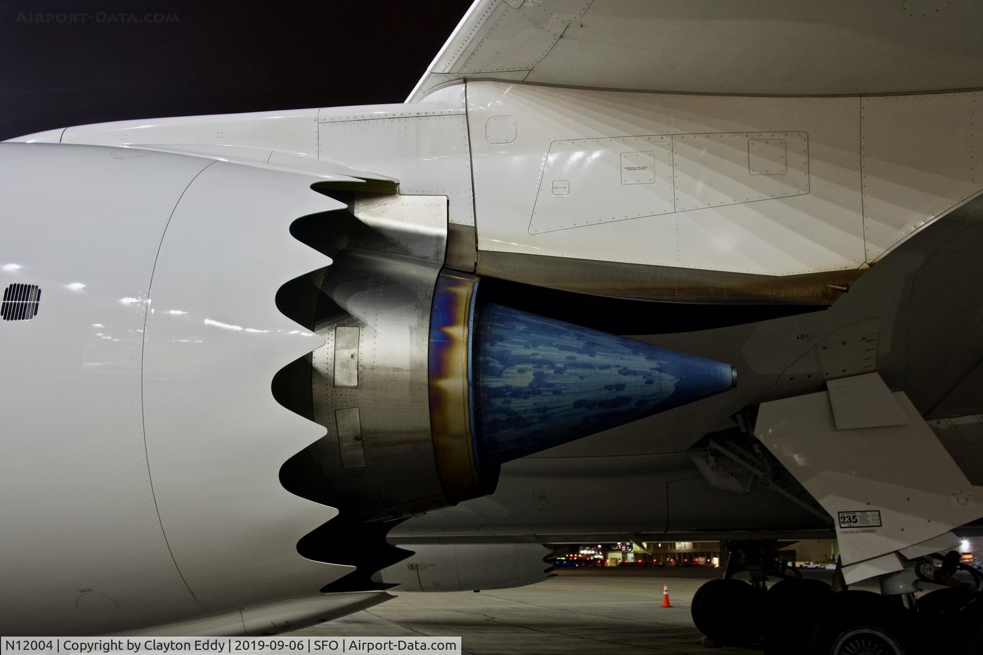 N12004, 2019 Boeing 787-10 Dreamliner Dreamliner C/N 60139, SFO 2019.