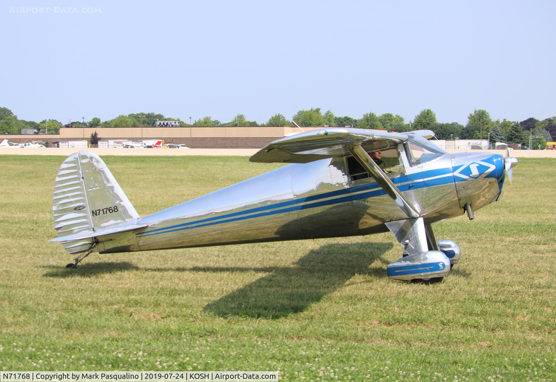 N71768, 1946 Luscombe 8A Silvaire C/N 3195, Luscombe 8A
