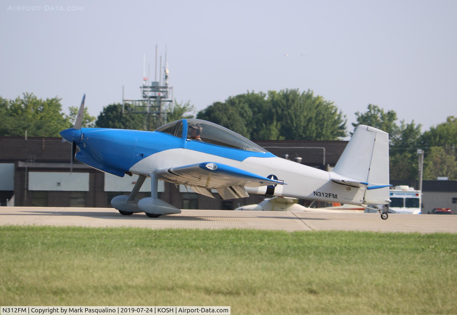 N312FM, 2013 Vans RV-8 C/N 82162, Vans RV-8