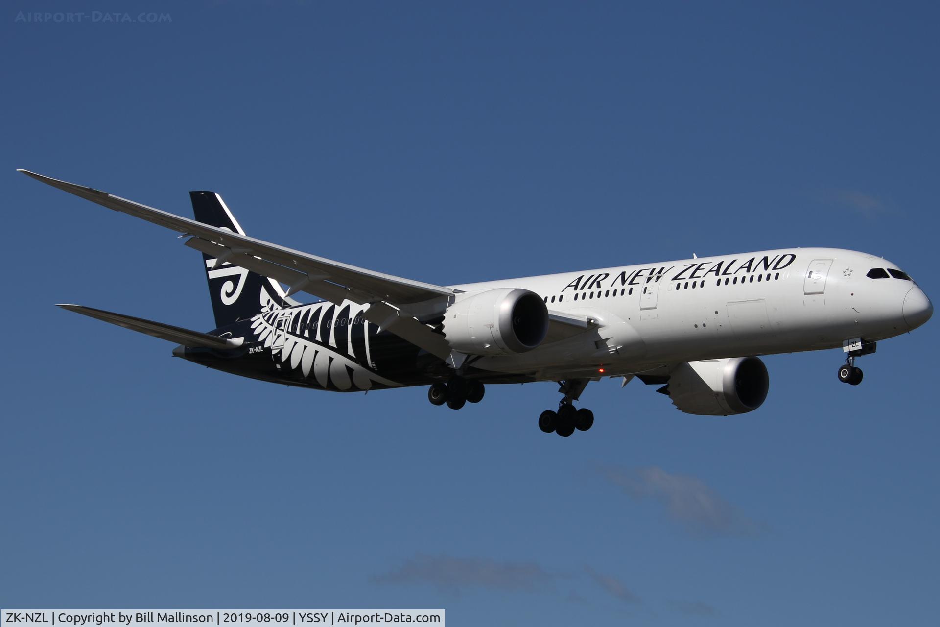 ZK-NZL, 2017 Boeing 787-9 Dreamliner Dreamliner C/N 43218, NZ101