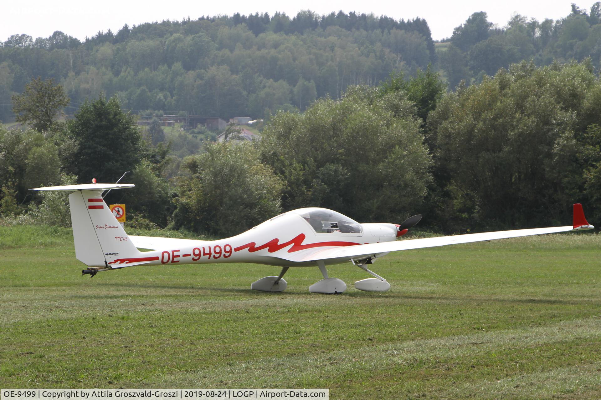 OE-9499, Diamond HK-36TTC Super Dimona C/N 36675, LOGP -Pinkafeld Airfield, Austria