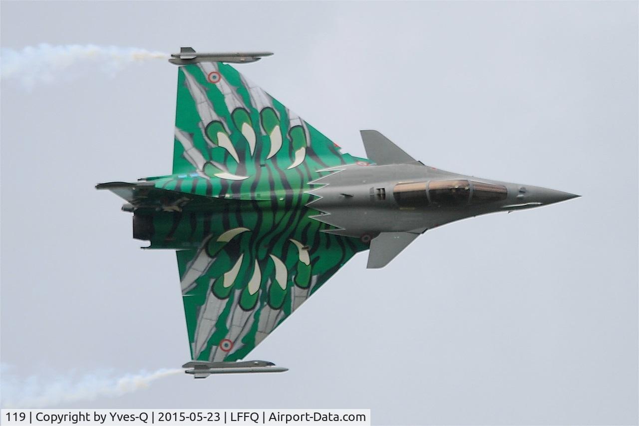119, 2010 Dassault Rafale C C/N 119, Dassault Rafale C, On display, La Ferté-Alais Airfield (LFFQ) Air show 2015