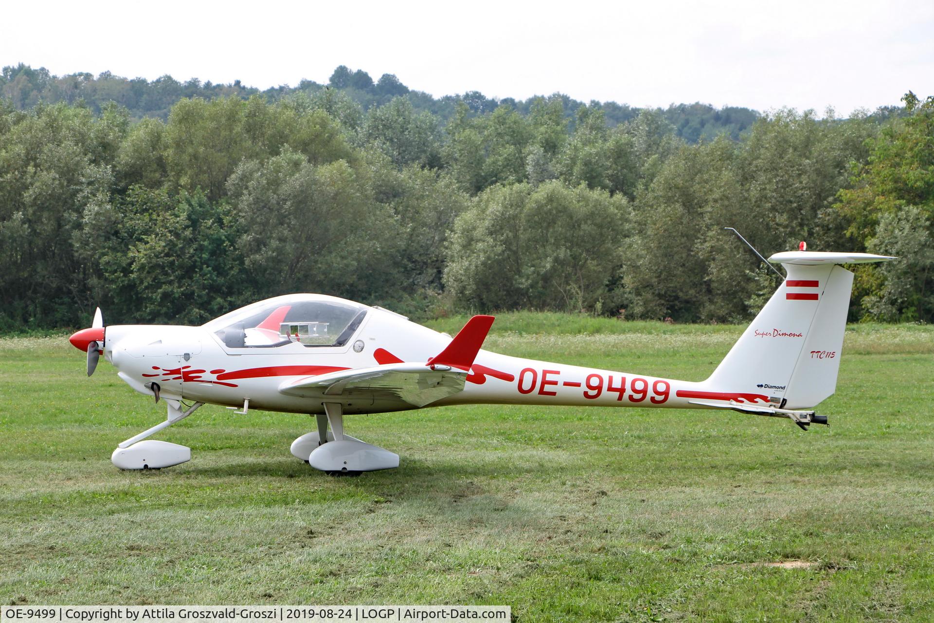 OE-9499, Diamond HK-36TTC Super Dimona C/N 36675, LOGP -Pinkafeld Airfield, Austria