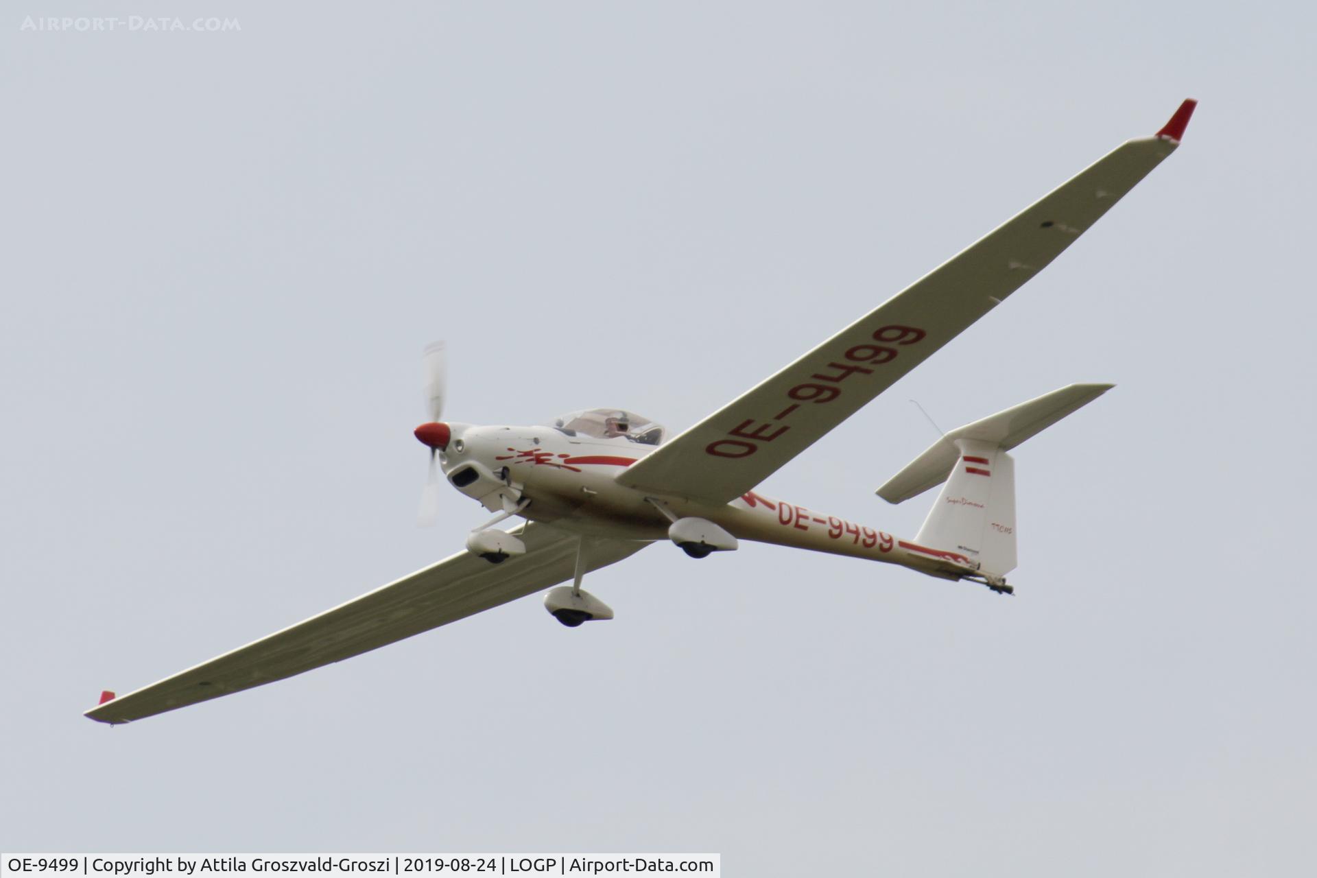 OE-9499, Diamond HK-36TTC Super Dimona C/N 36675, LOGP -Pinkafeld Airfield, Austria