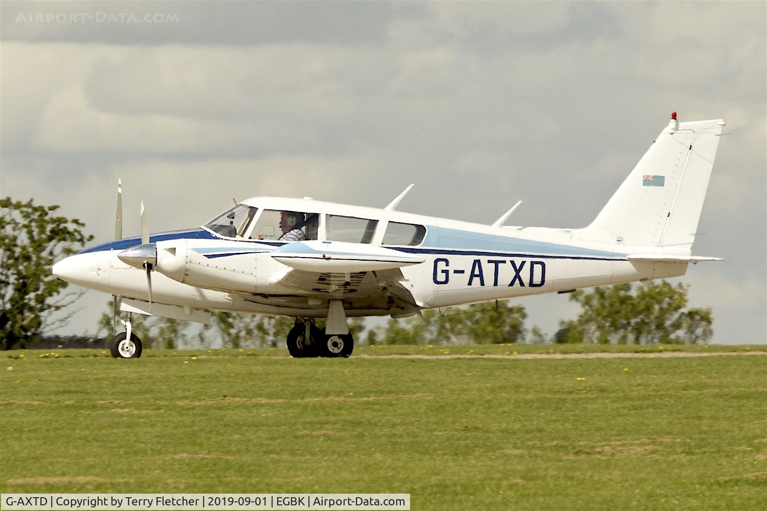 G-AXTD, 1969 Piper PA-28-140 Cherokee C/N 28-26206, At Sywell