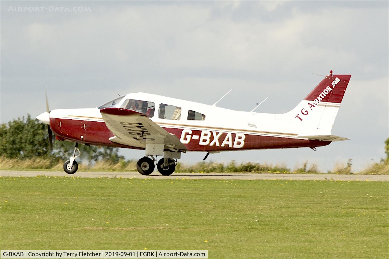 G-BXAB, 1984 Piper PA-28-161 Cherokee Warrior II C/N 28-8416054, At Sywell