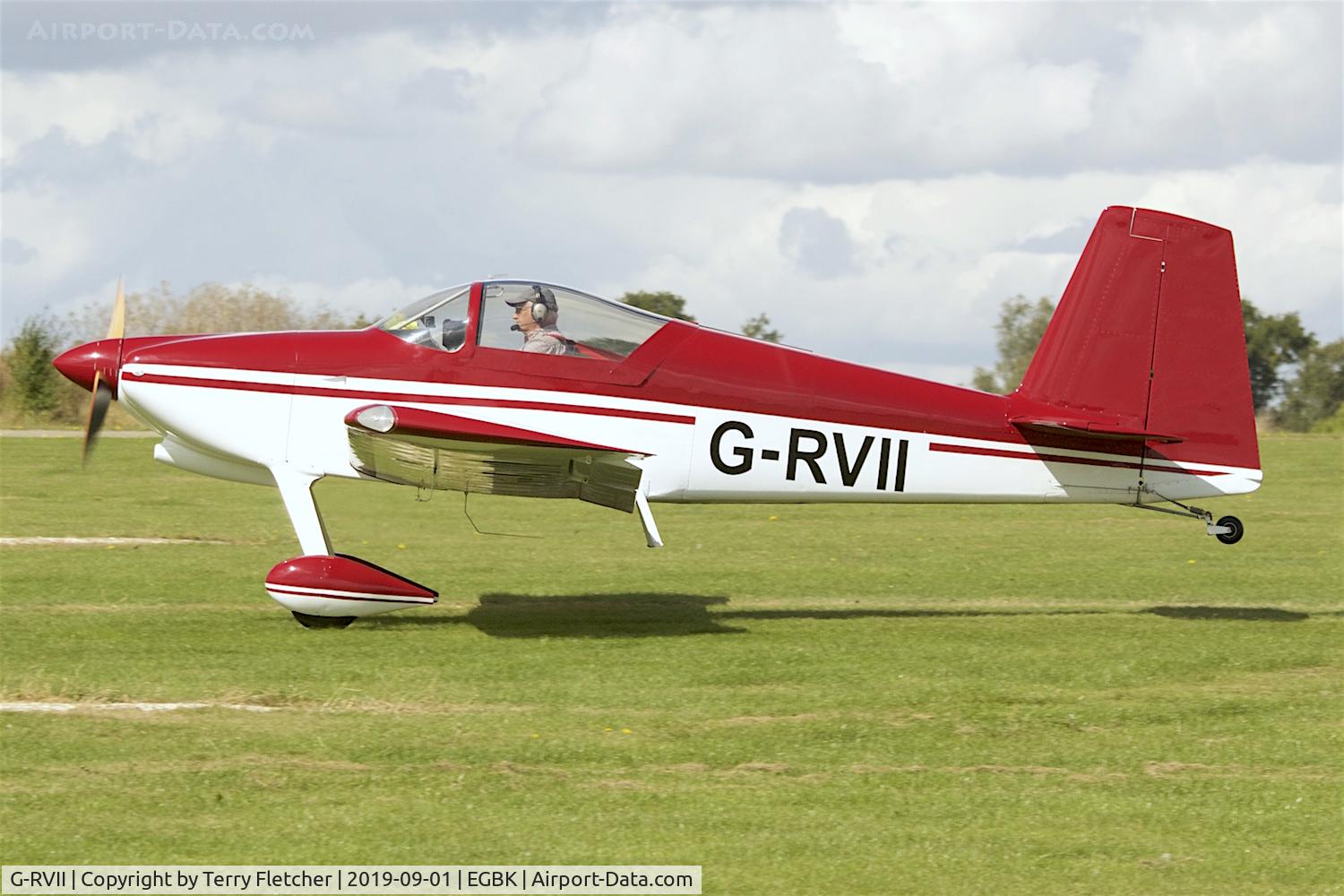 G-RVII, 2001 Vans RV-7 C/N PFA 323-13576, At Sywell